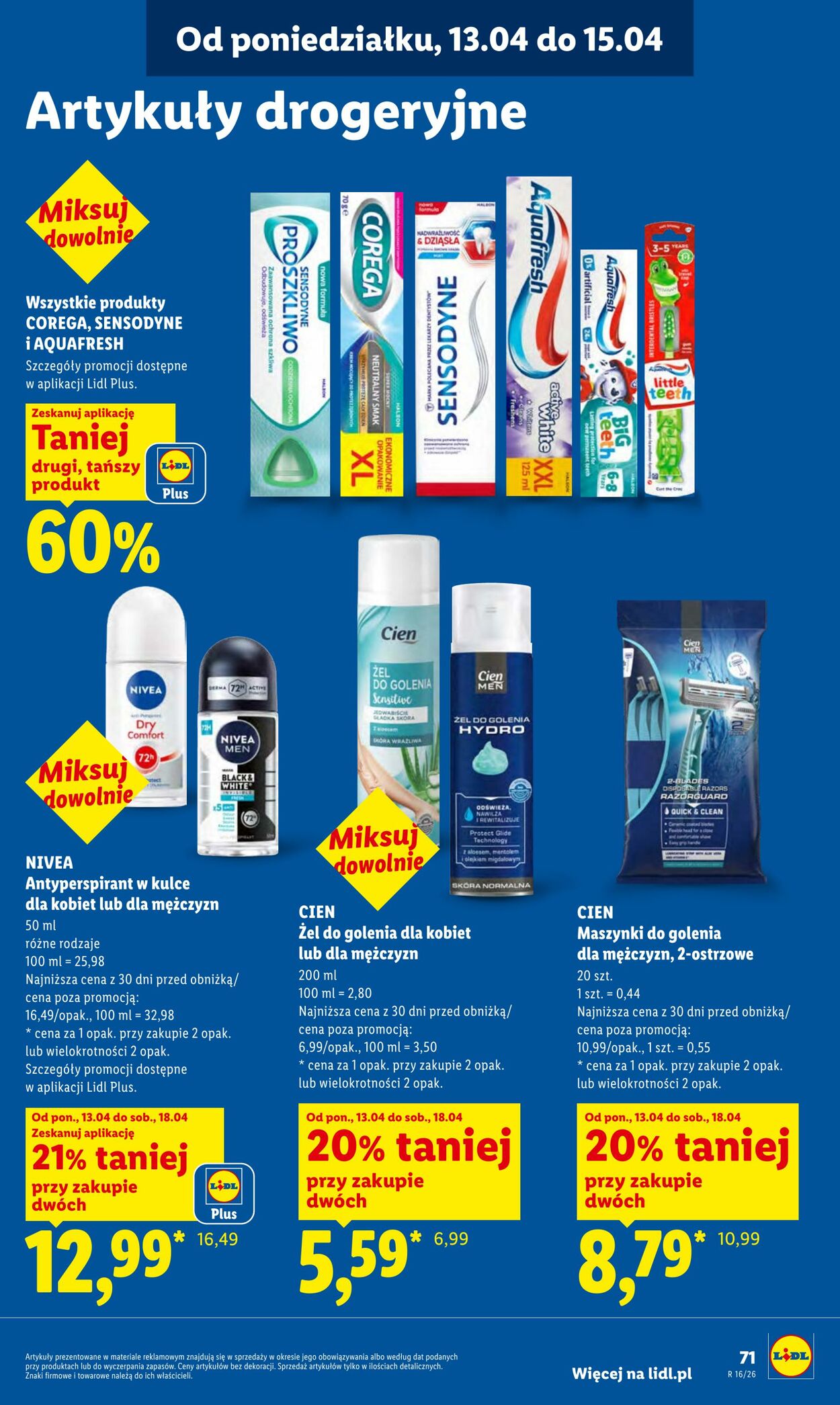 Gazetka Lidl 13.04.2026 - 15.04.2026