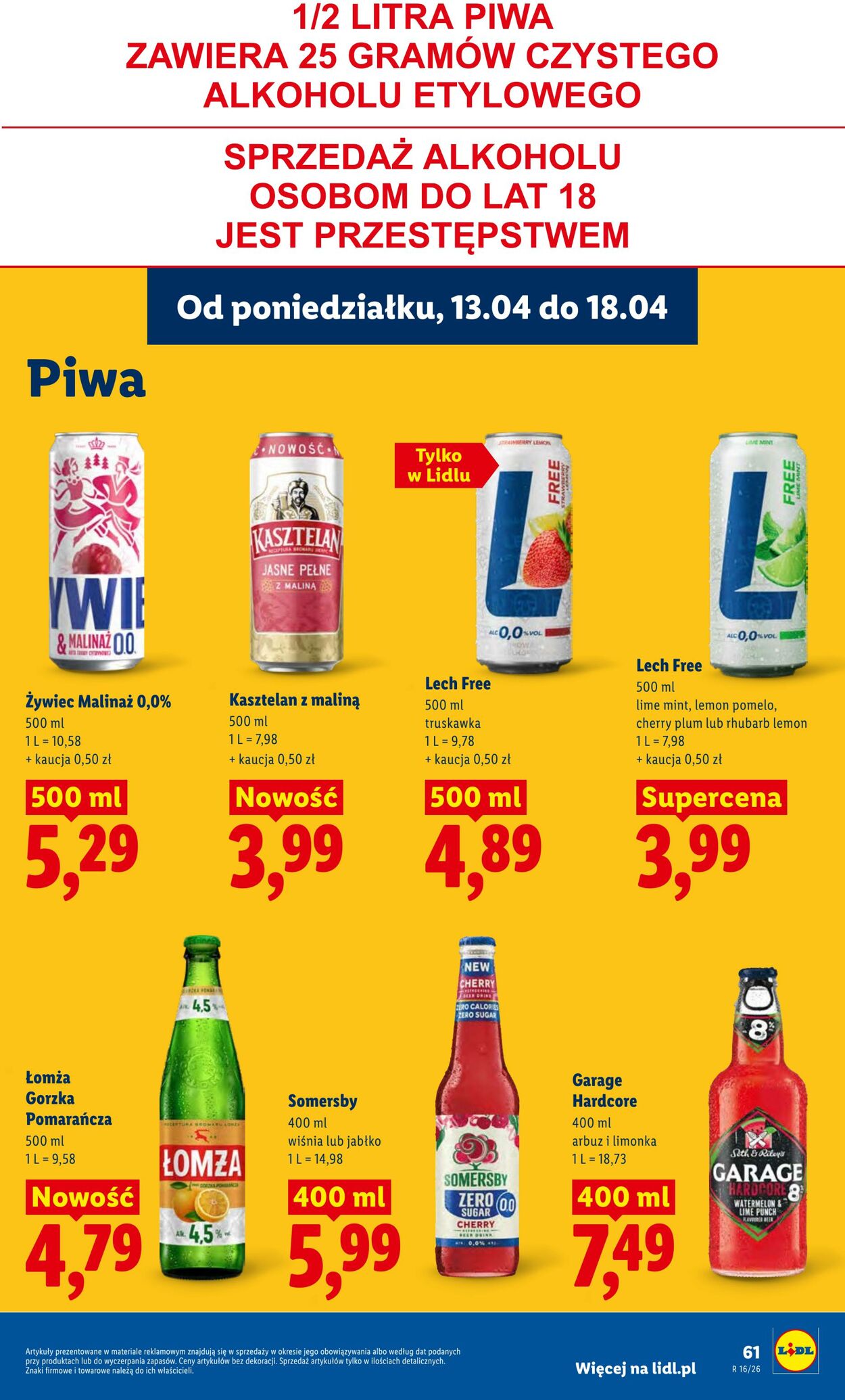 Gazetka Lidl 13.04.2026 - 15.04.2026