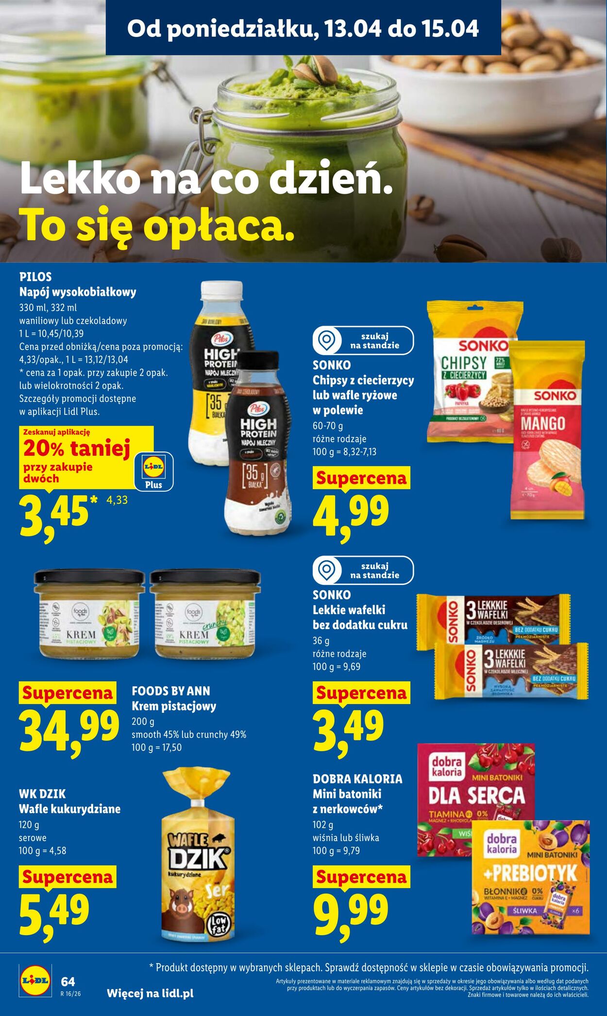 Gazetka Lidl 13.04.2026 - 15.04.2026