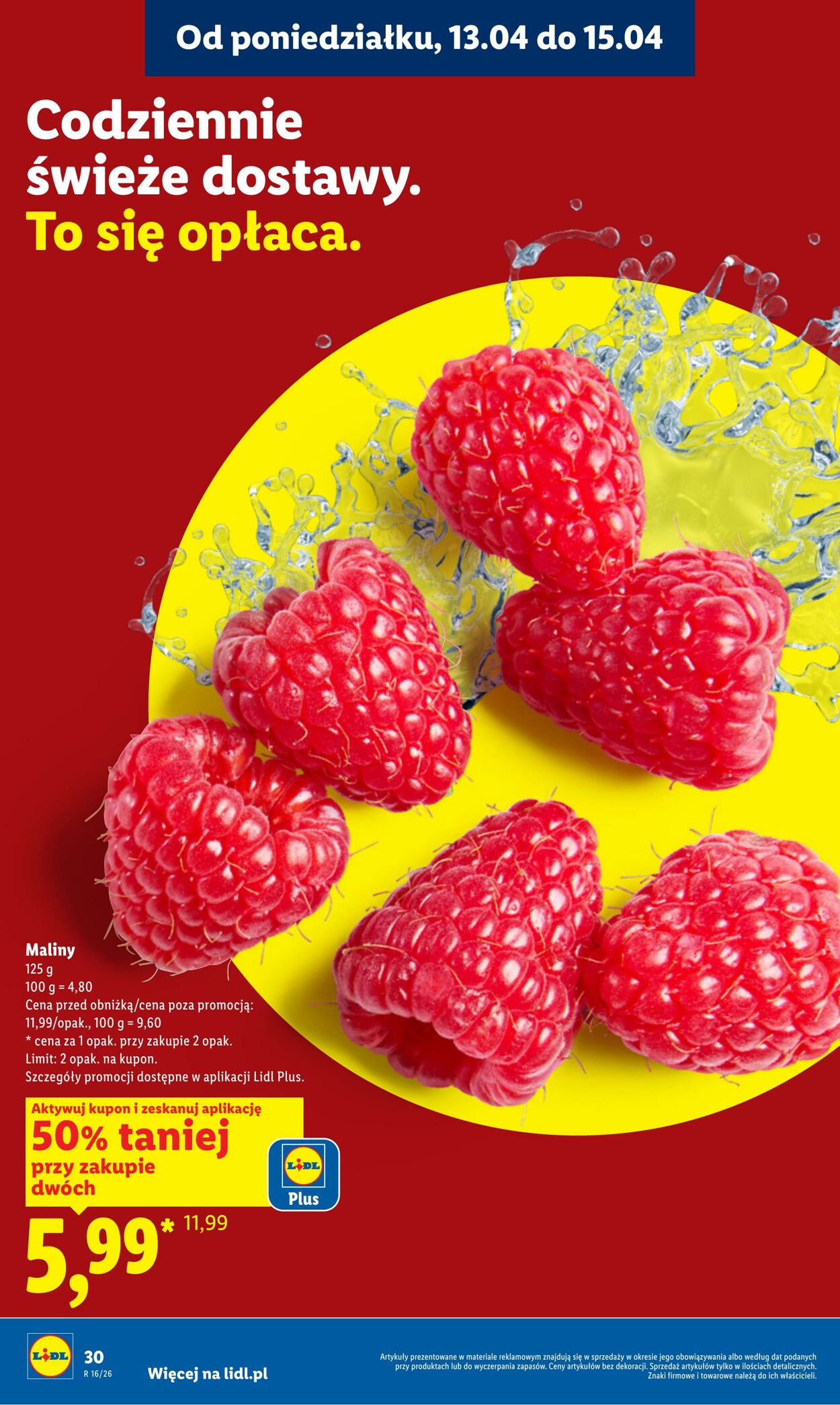 Gazetka Lidl 13.04.2026 - 15.04.2026