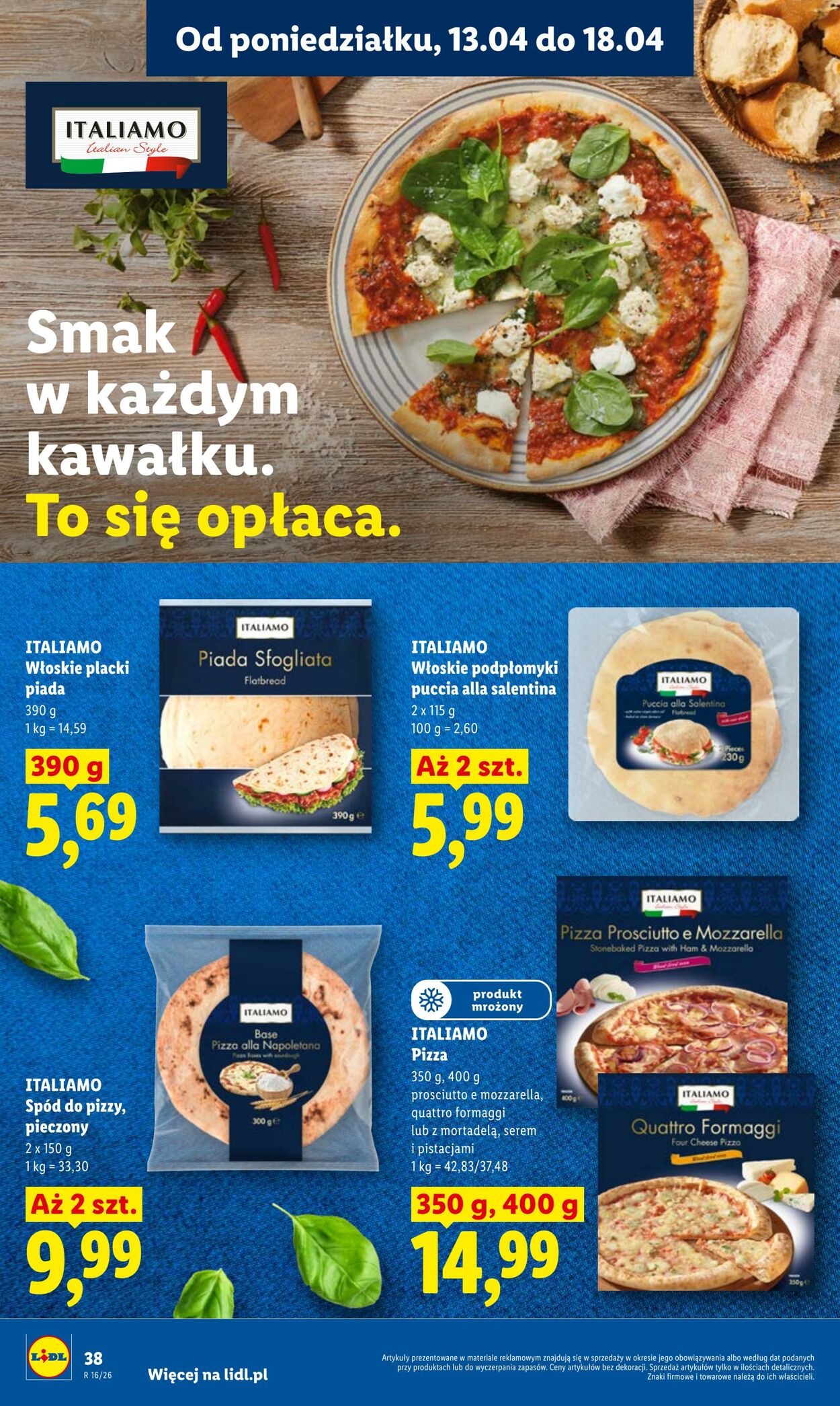 Gazetka Lidl 13.04.2026 - 15.04.2026