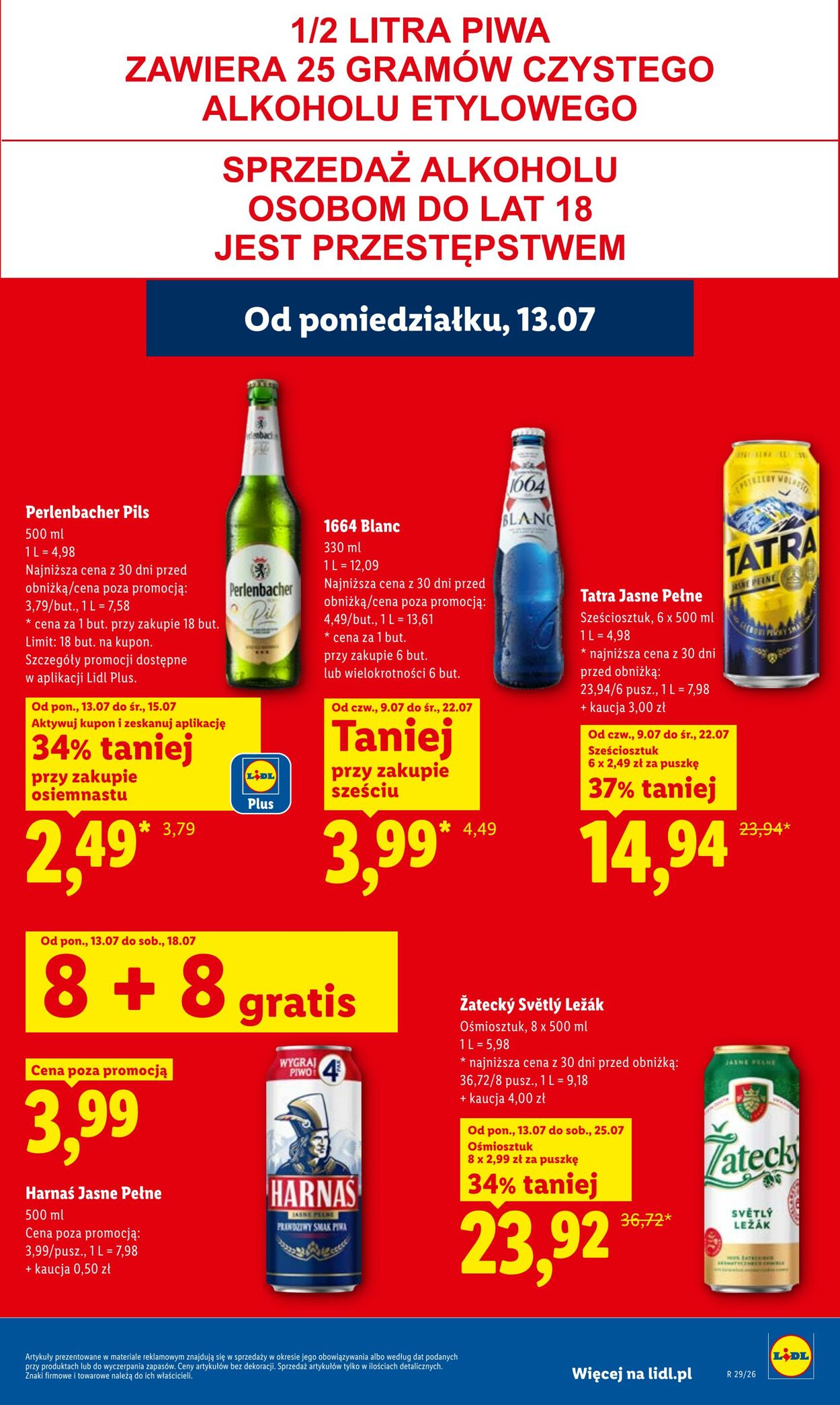 Gazetka Lidl 13.07.2026 - 15.07.2026