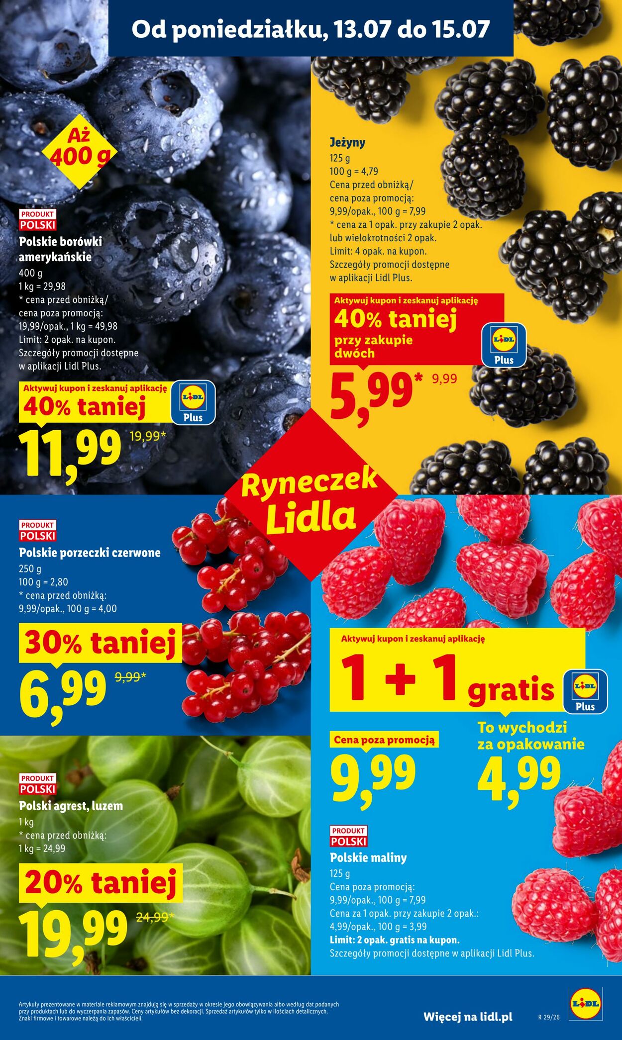 Gazetka Lidl 13.07.2026 - 15.07.2026