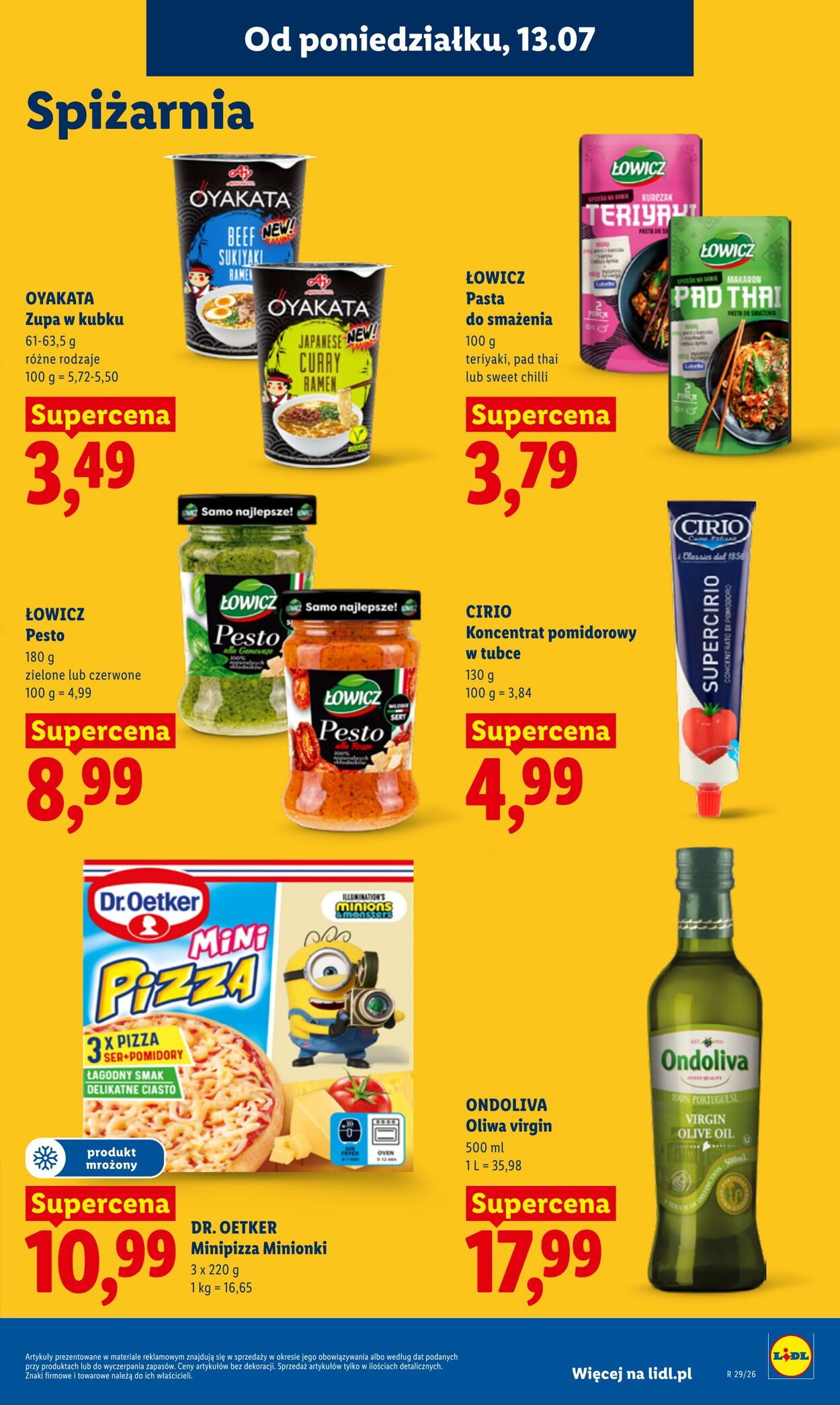 Gazetka Lidl 13.07.2026 - 15.07.2026