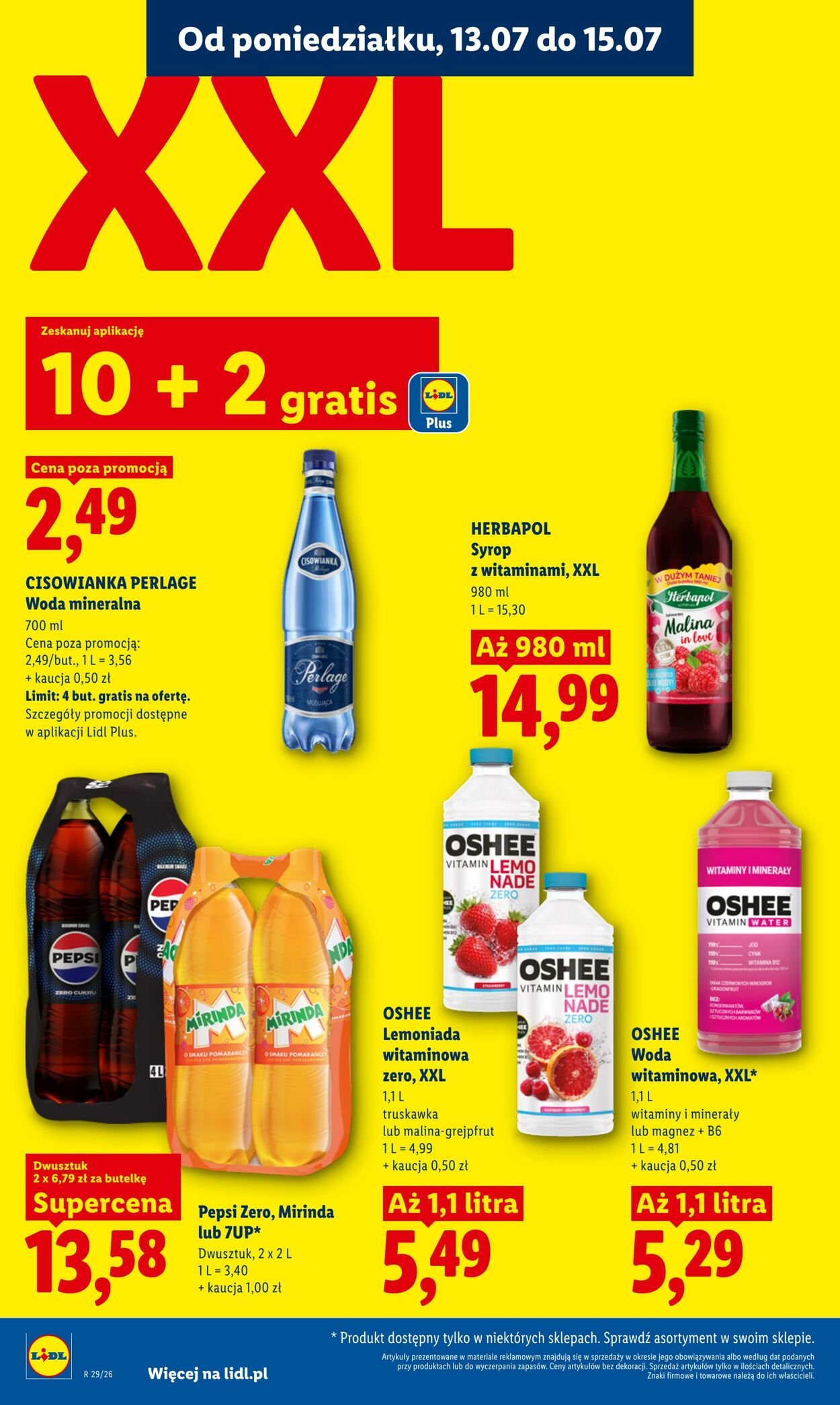 Gazetka Lidl 13.07.2026 - 15.07.2026
