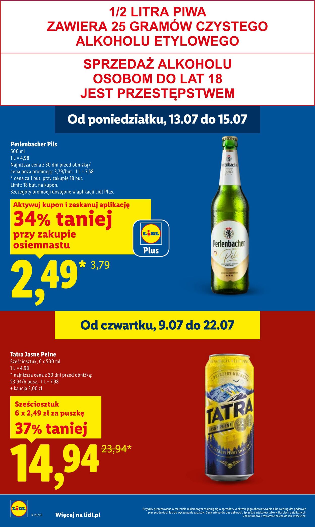 Gazetka Lidl 13.07.2026 - 15.07.2026