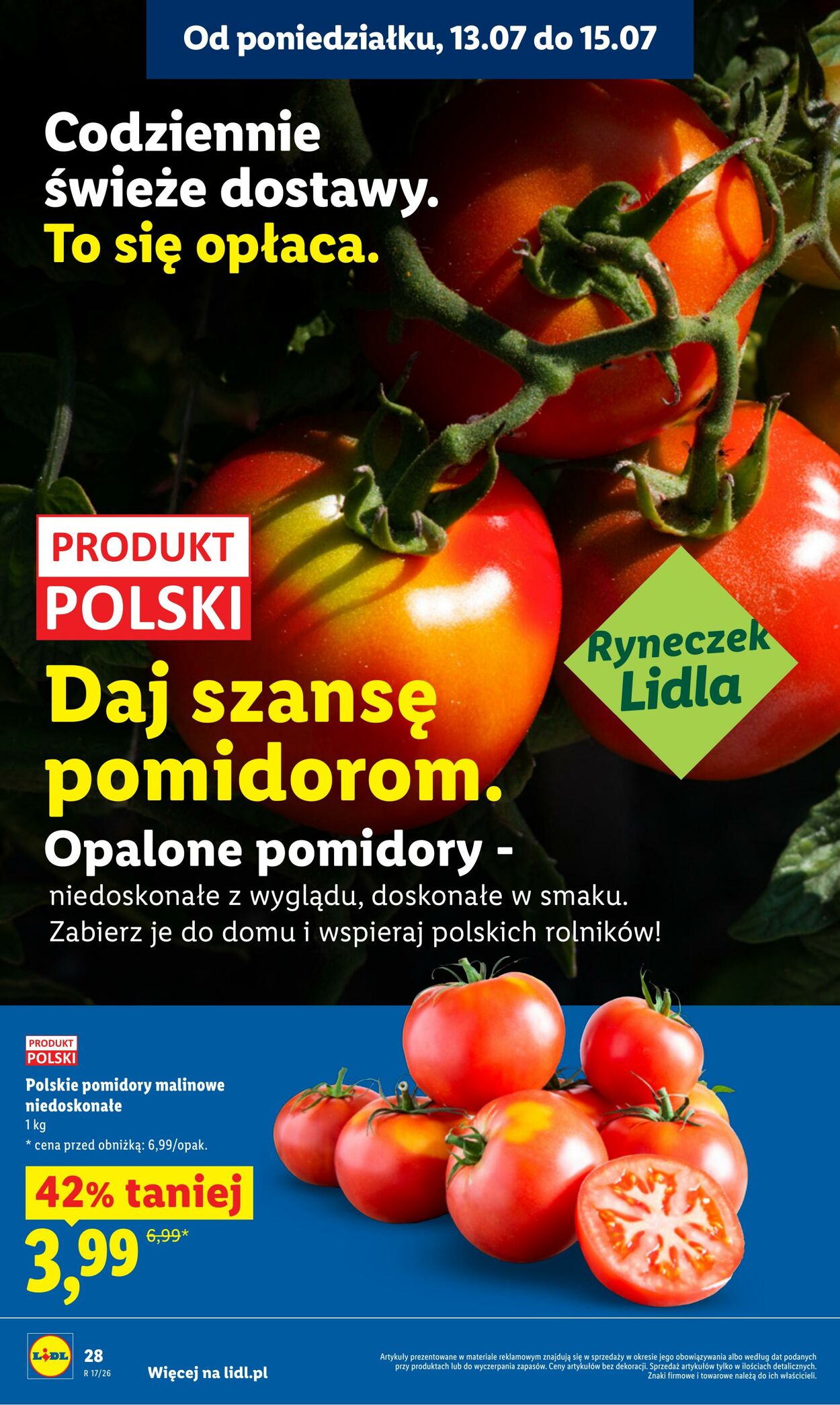 Gazetka Lidl 13.07.2026 - 15.07.2026