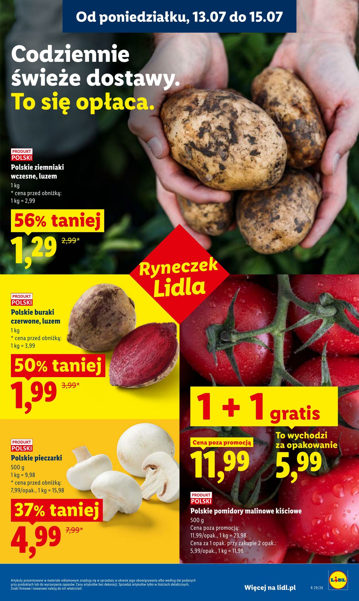 Gazetka Lidl 13.07.2026 - 15.07.2026