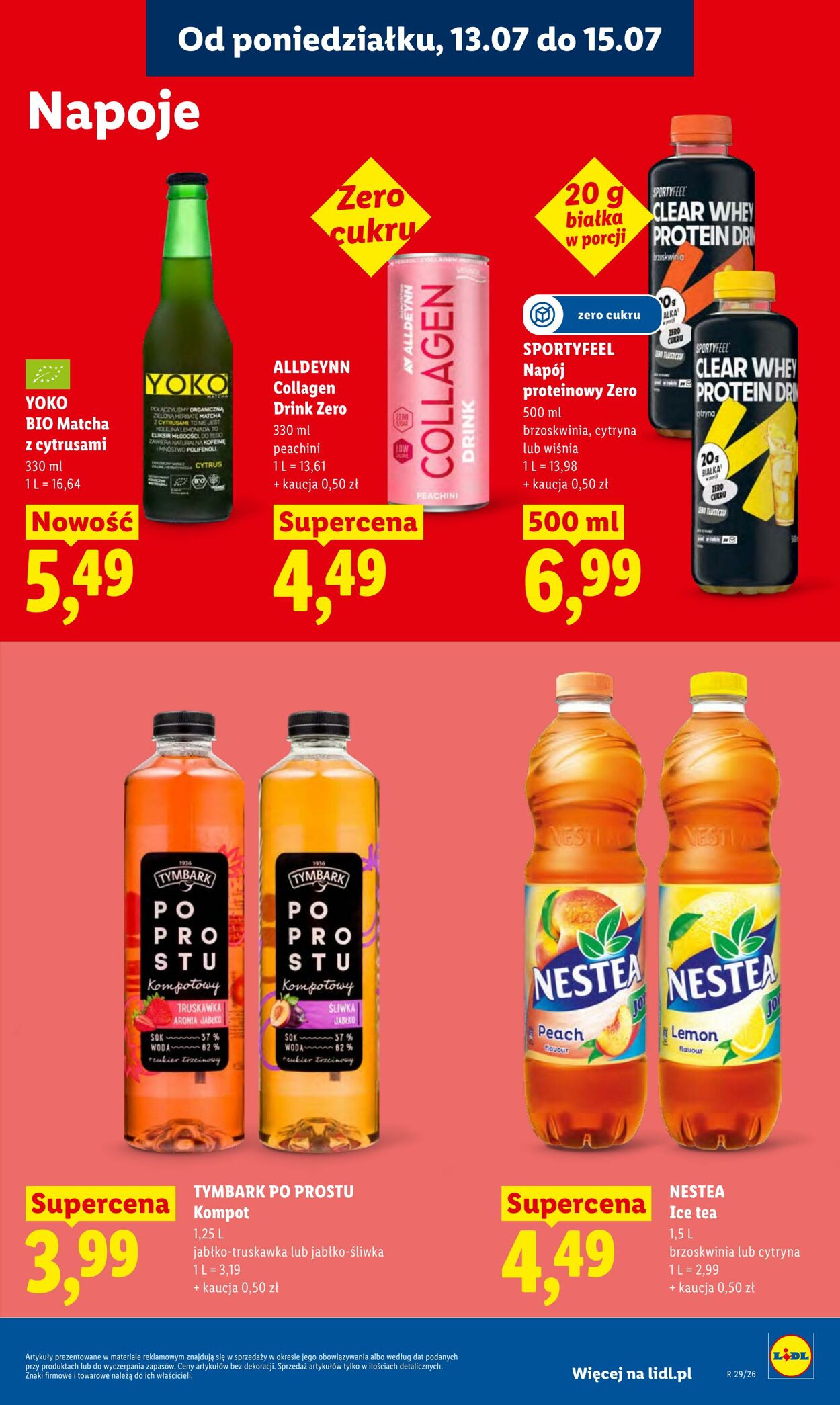 Gazetka Lidl 13.07.2026 - 15.07.2026