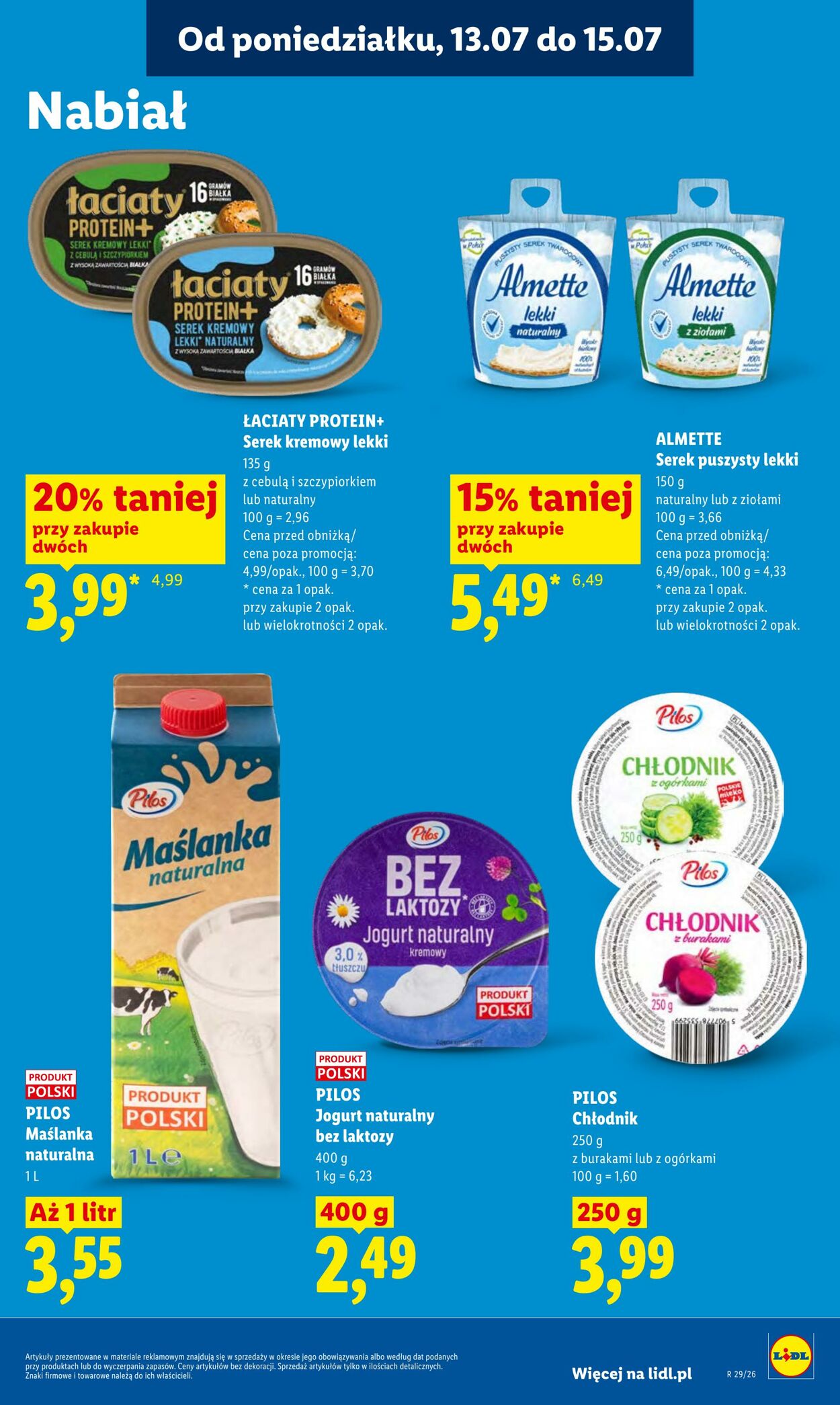 Gazetka Lidl 13.07.2026 - 15.07.2026