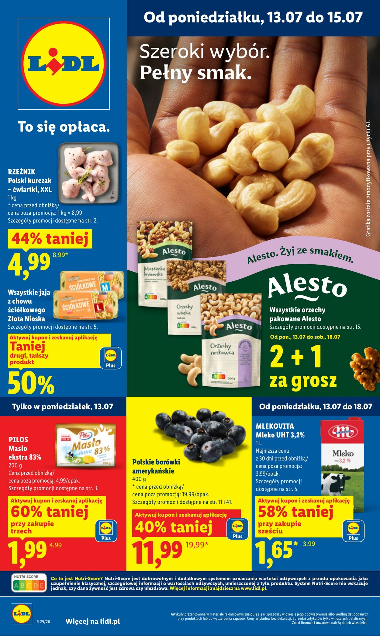 Gazetka Lidl - Gazetka ważna od 13.07 do 15.07 13 lip, 2026 - 15 lip, 2026