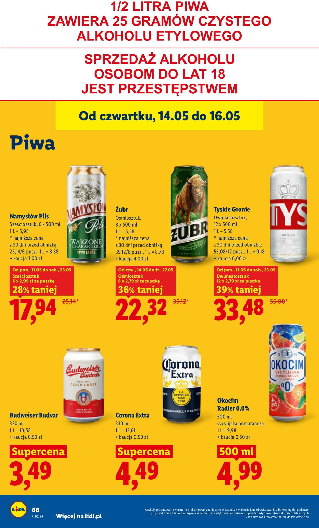 Gazetka Lidl 14.05.2026 - 16.05.2026
