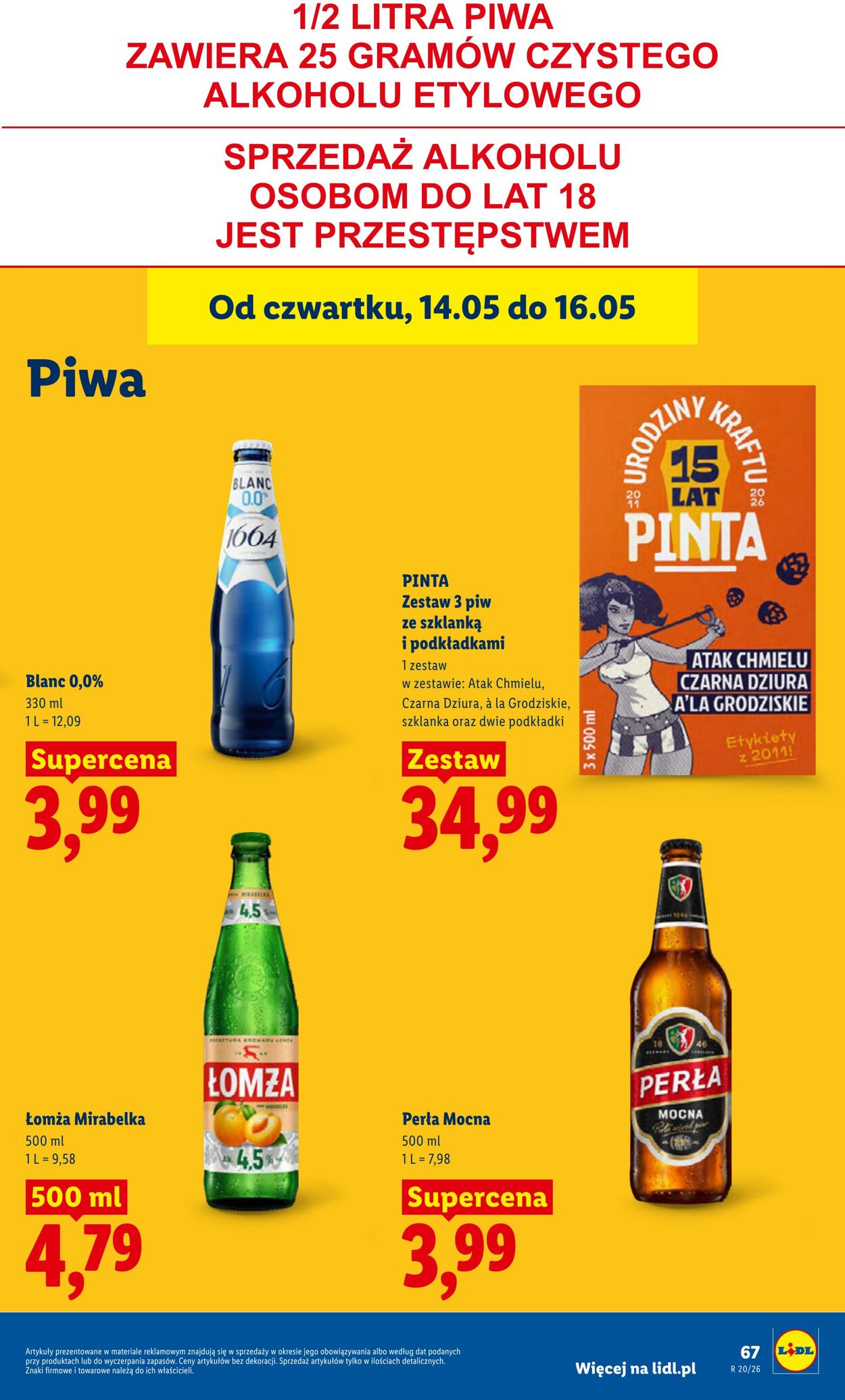 Gazetka Lidl 14.05.2026 - 16.05.2026