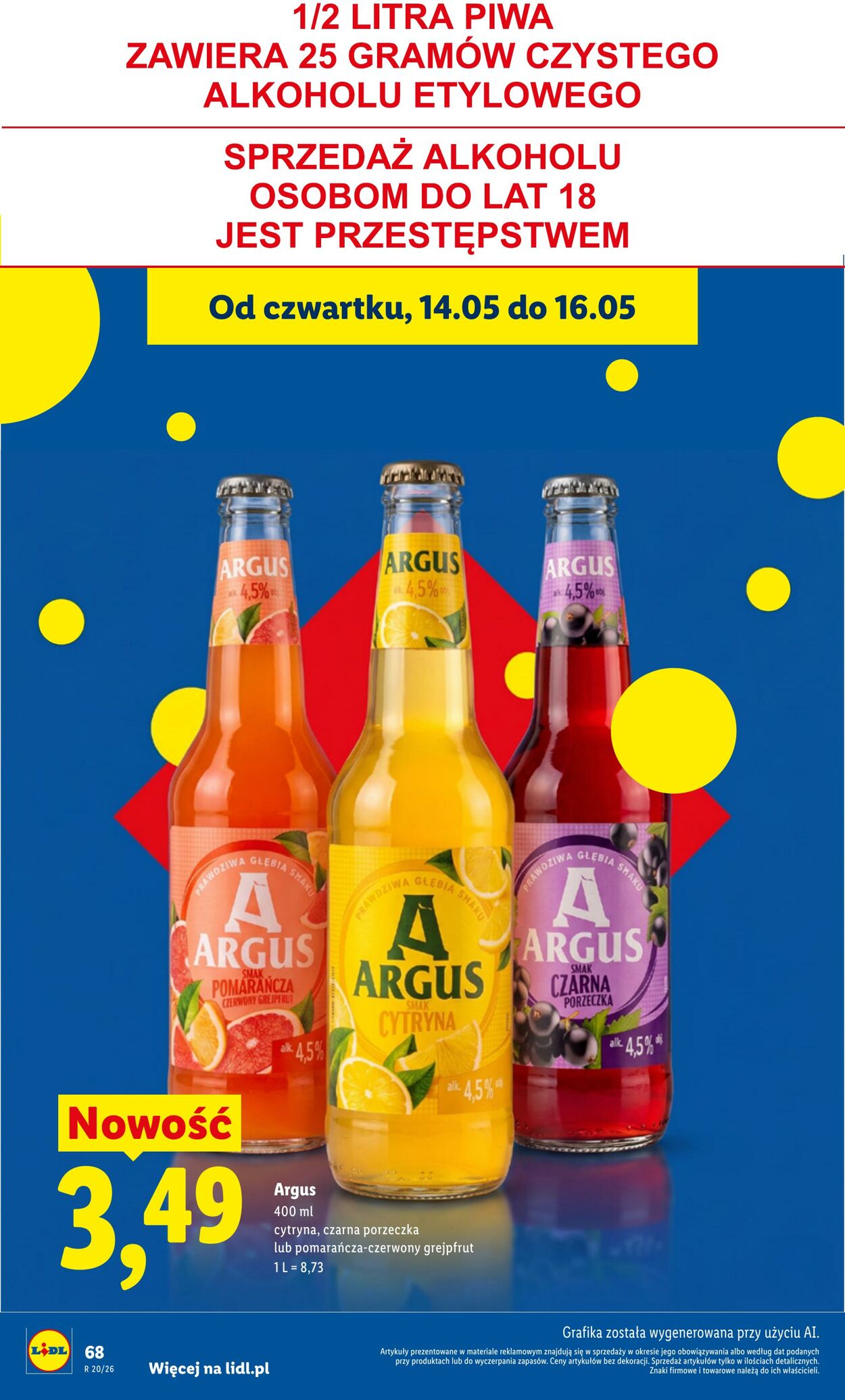 Gazetka Lidl 14.05.2026 - 16.05.2026