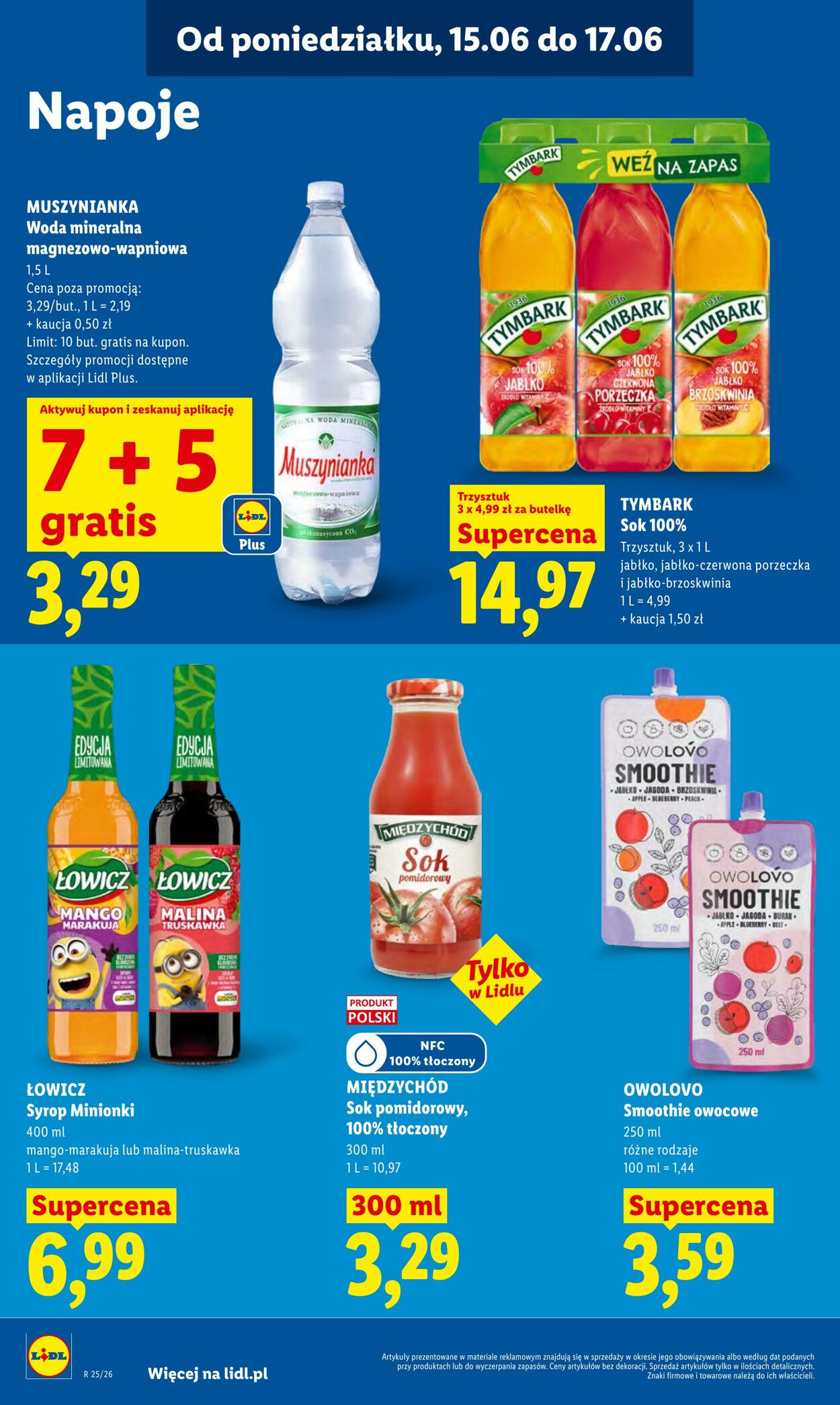 Gazetka Lidl 15.06.2026 - 17.06.2026