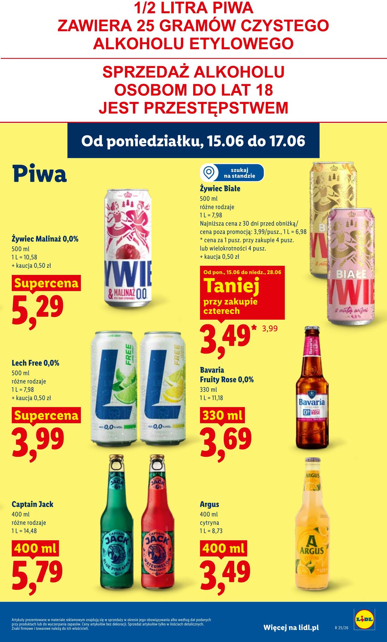 Gazetka Lidl 15.06.2026 - 17.06.2026