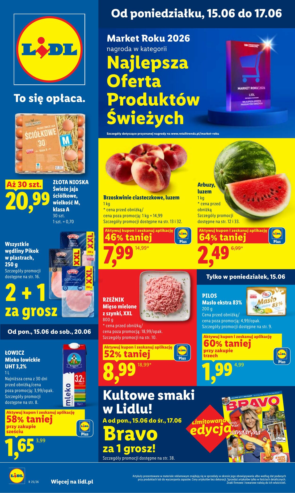 Gazetka Lidl - Gazetka ważna od 15.06 do 17.06 15 cze, 2026 - 17 cze, 2026