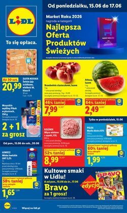 Gazetka Lidl 15.06.2026 - 17.06.2026