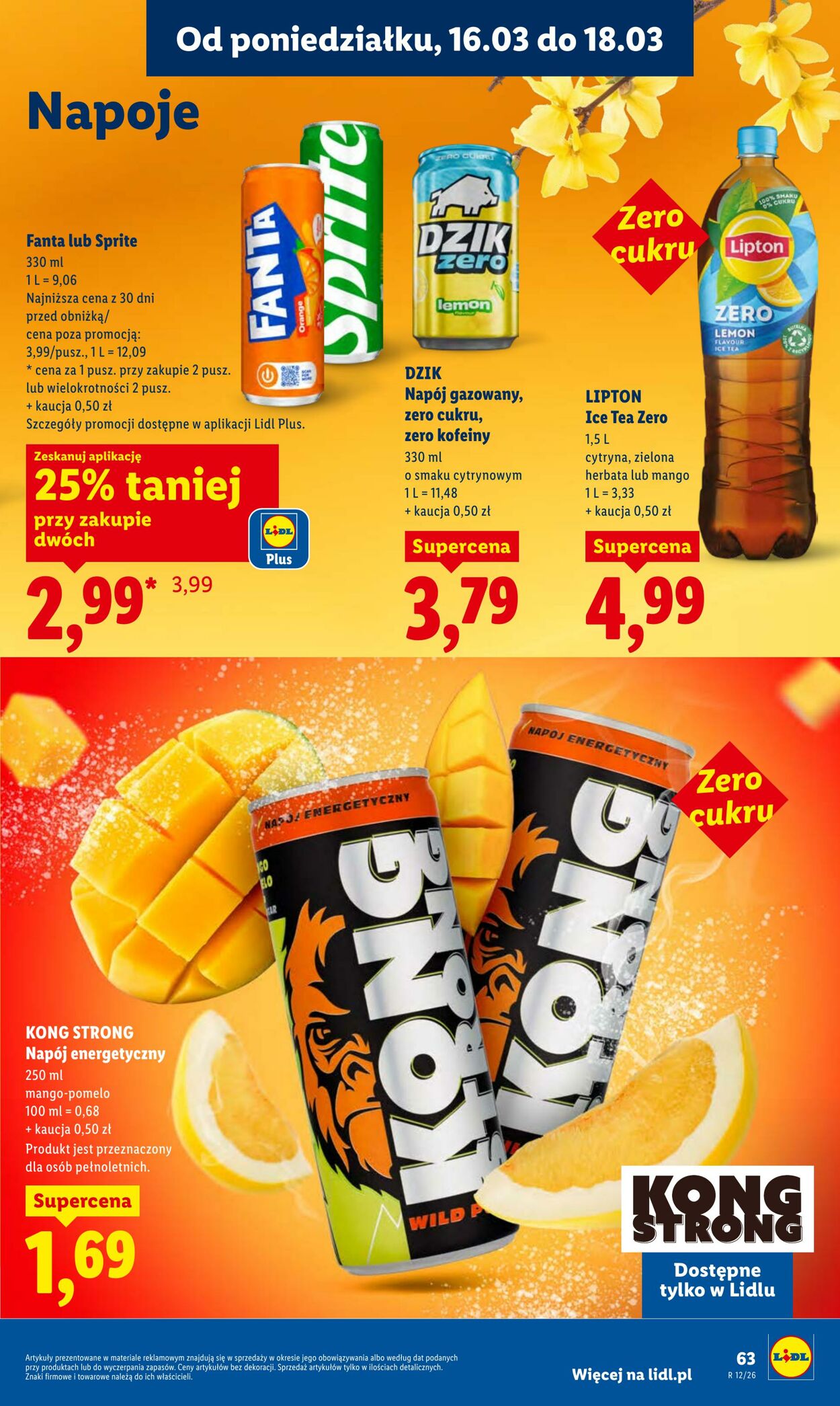 Gazetka Lidl 16.03.2026 - 18.03.2026