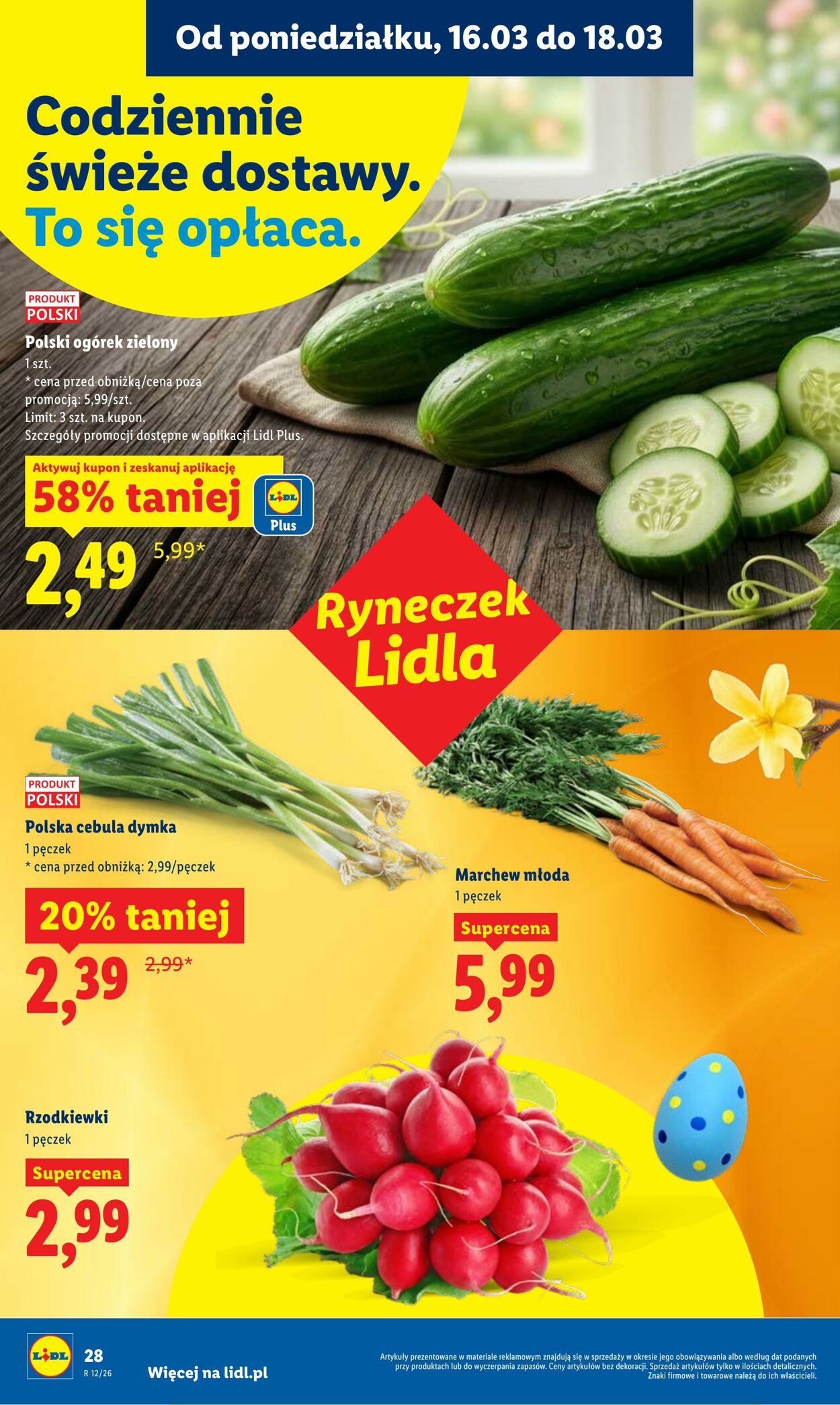 Gazetka Lidl 16.03.2026 - 18.03.2026