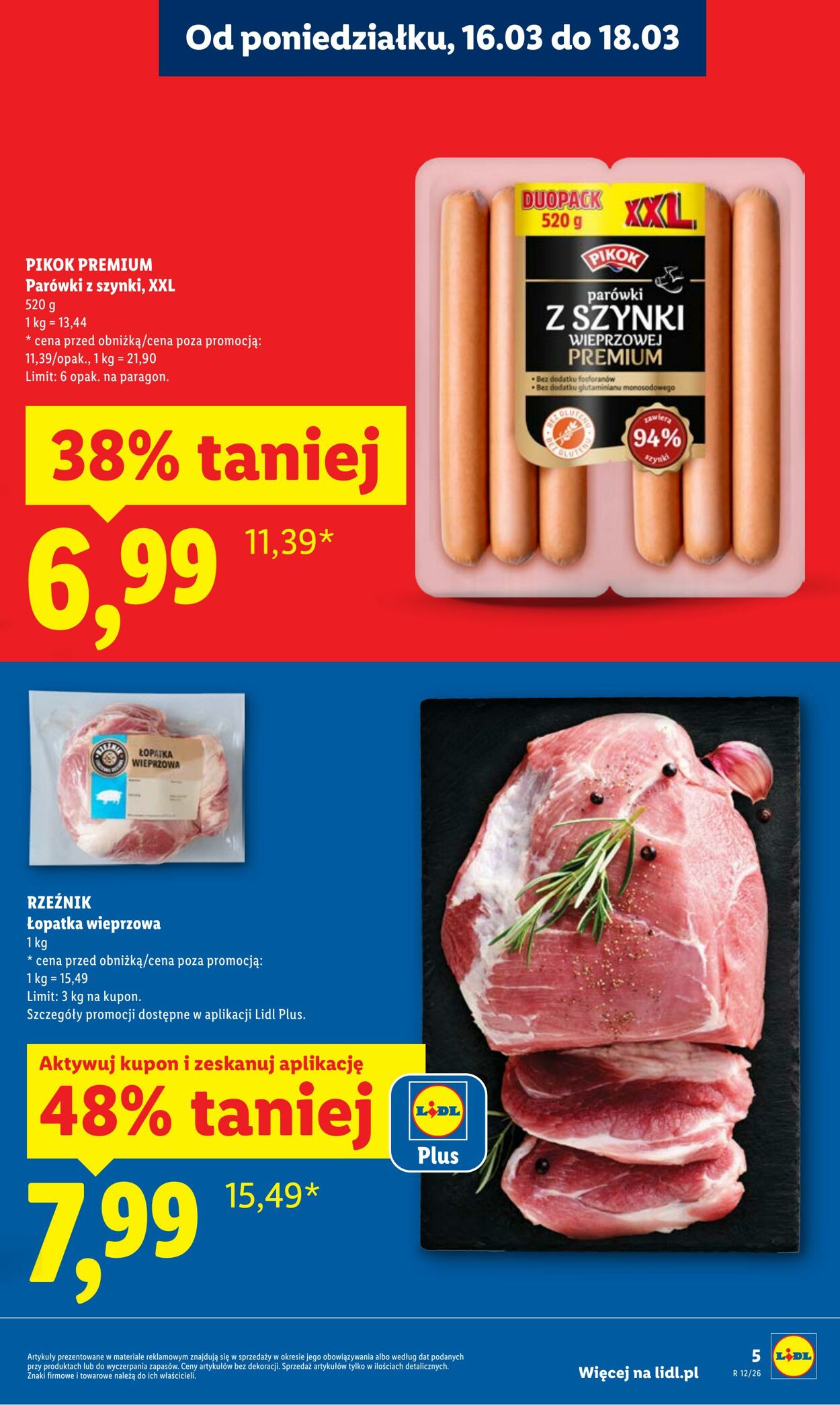 Gazetka Lidl 16.03.2026 - 18.03.2026