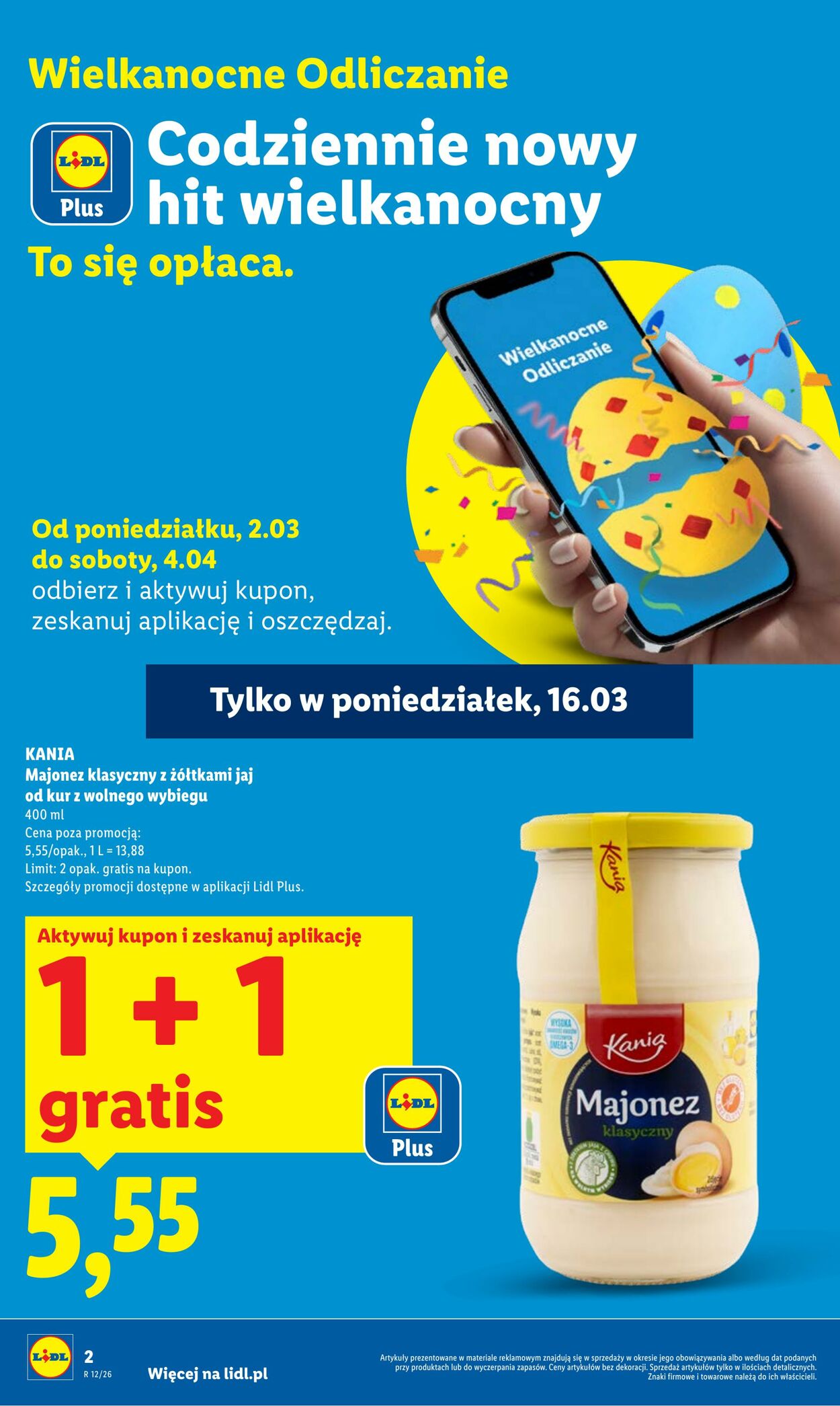 Gazetka Lidl 16.03.2026 - 18.03.2026