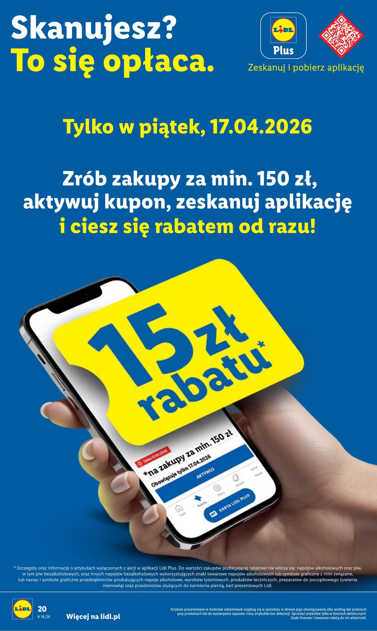 Gazetka Lidl 16.04.2026 - 18.04.2026