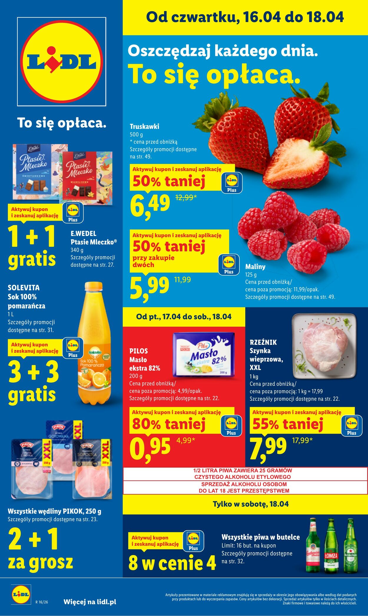 Gazetka Lidl 16.04.2026 - 18.04.2026