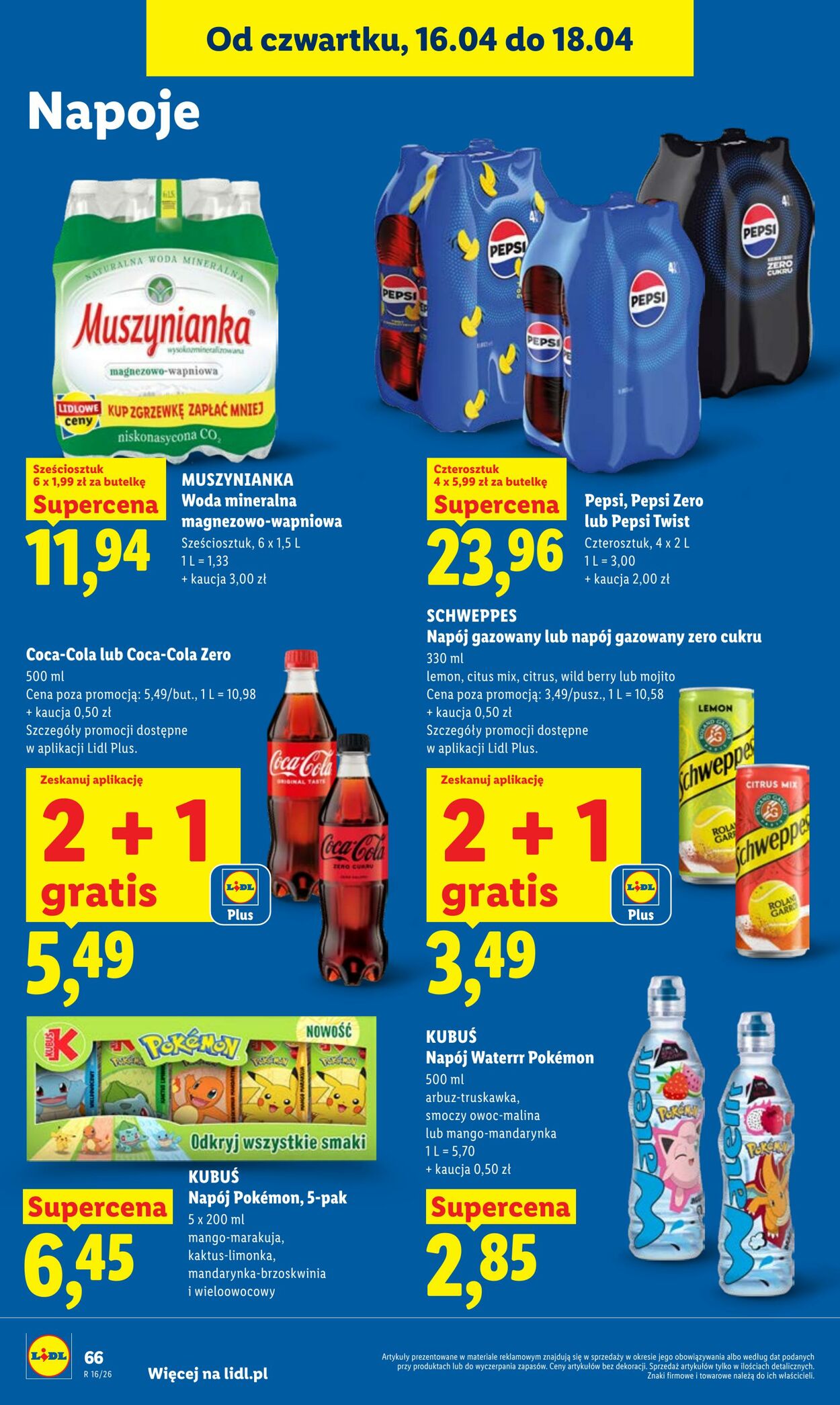 Gazetka Lidl 16.04.2026 - 18.04.2026