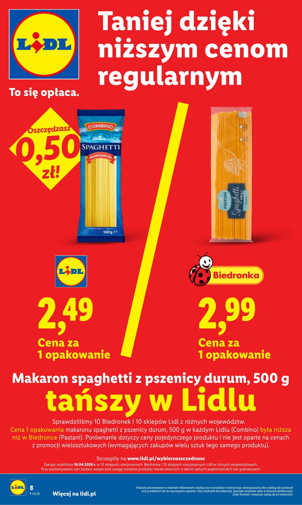 Gazetka Lidl 16.04.2026 - 18.04.2026