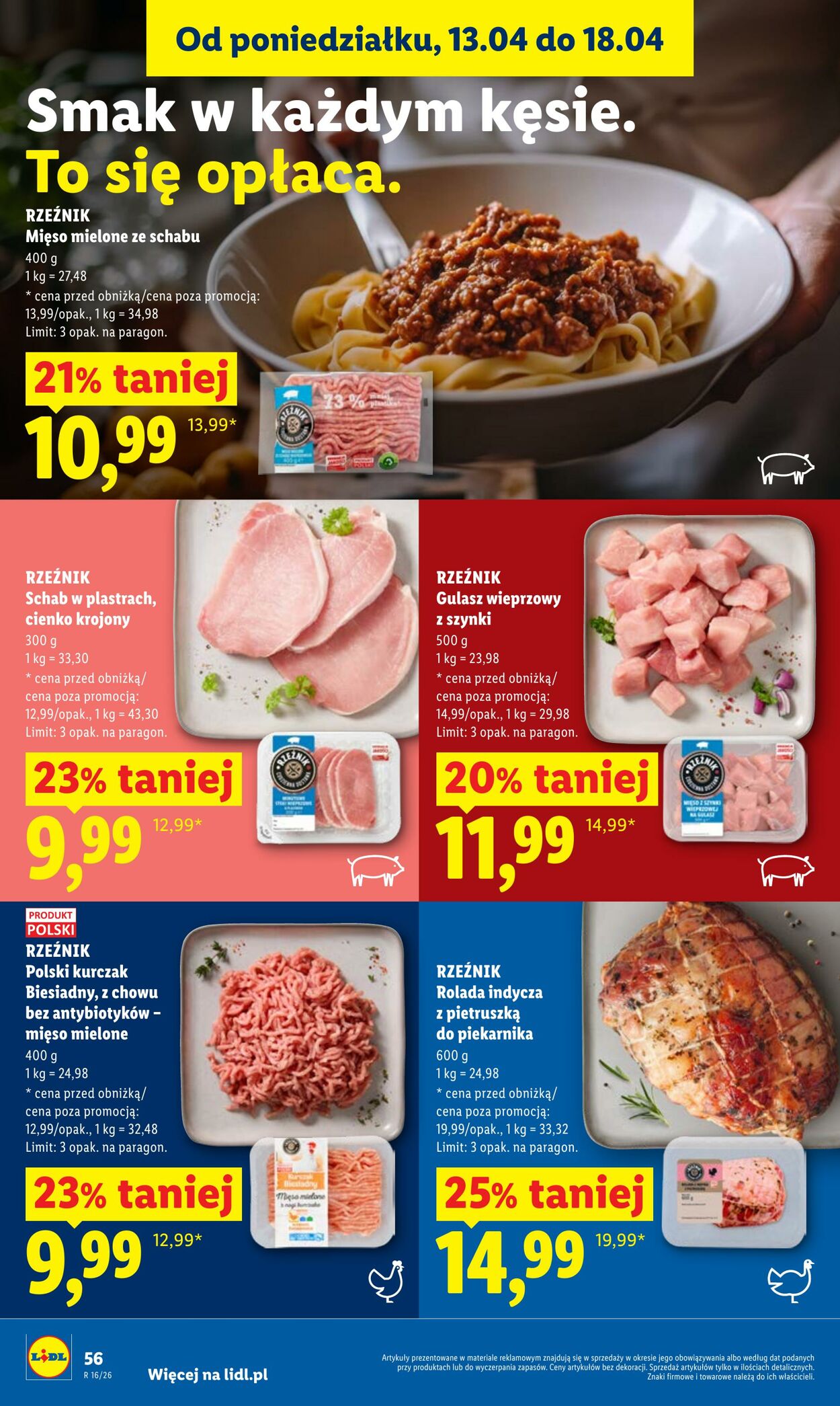Gazetka Lidl 16.04.2026 - 18.04.2026