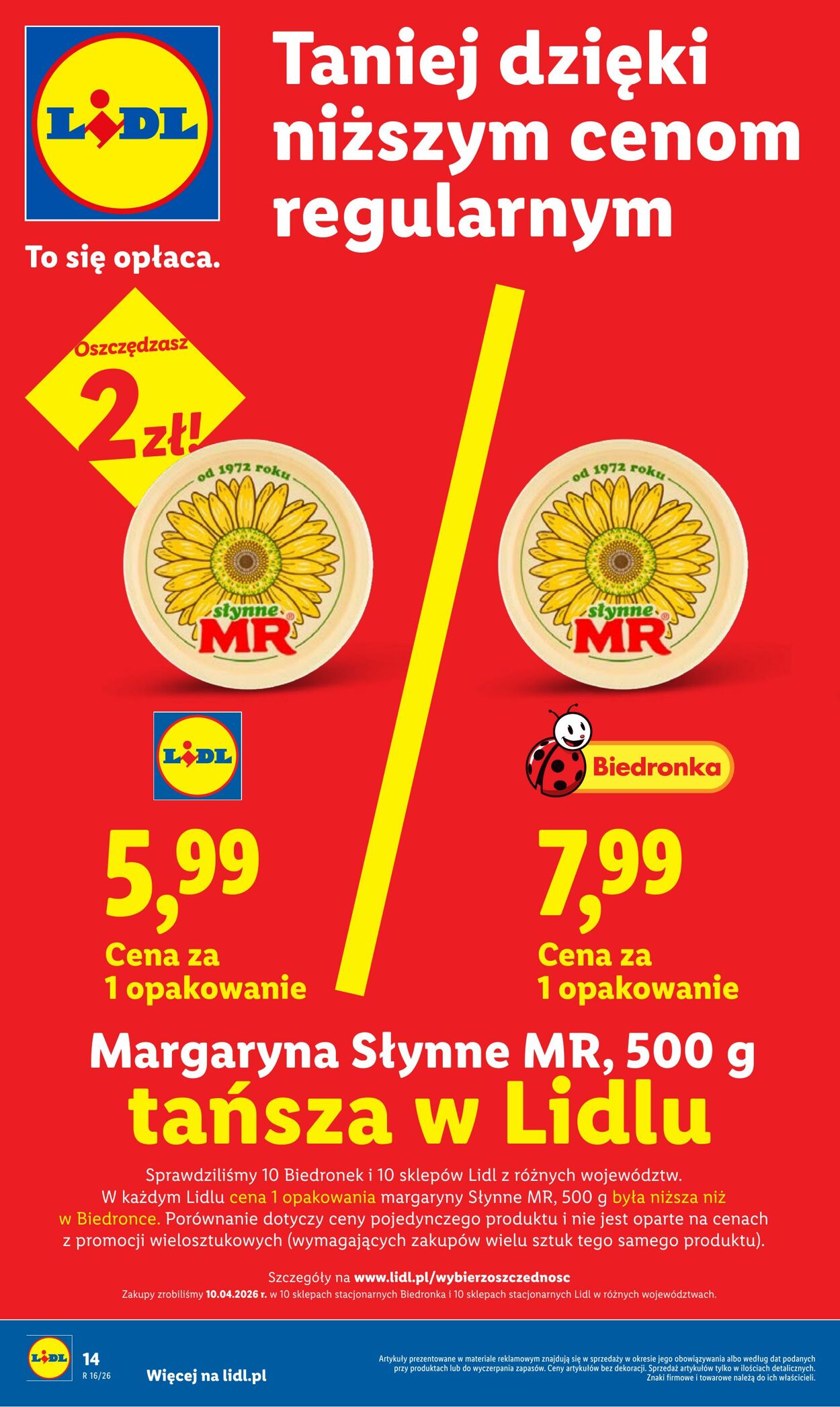 Gazetka Lidl 16.04.2026 - 18.04.2026