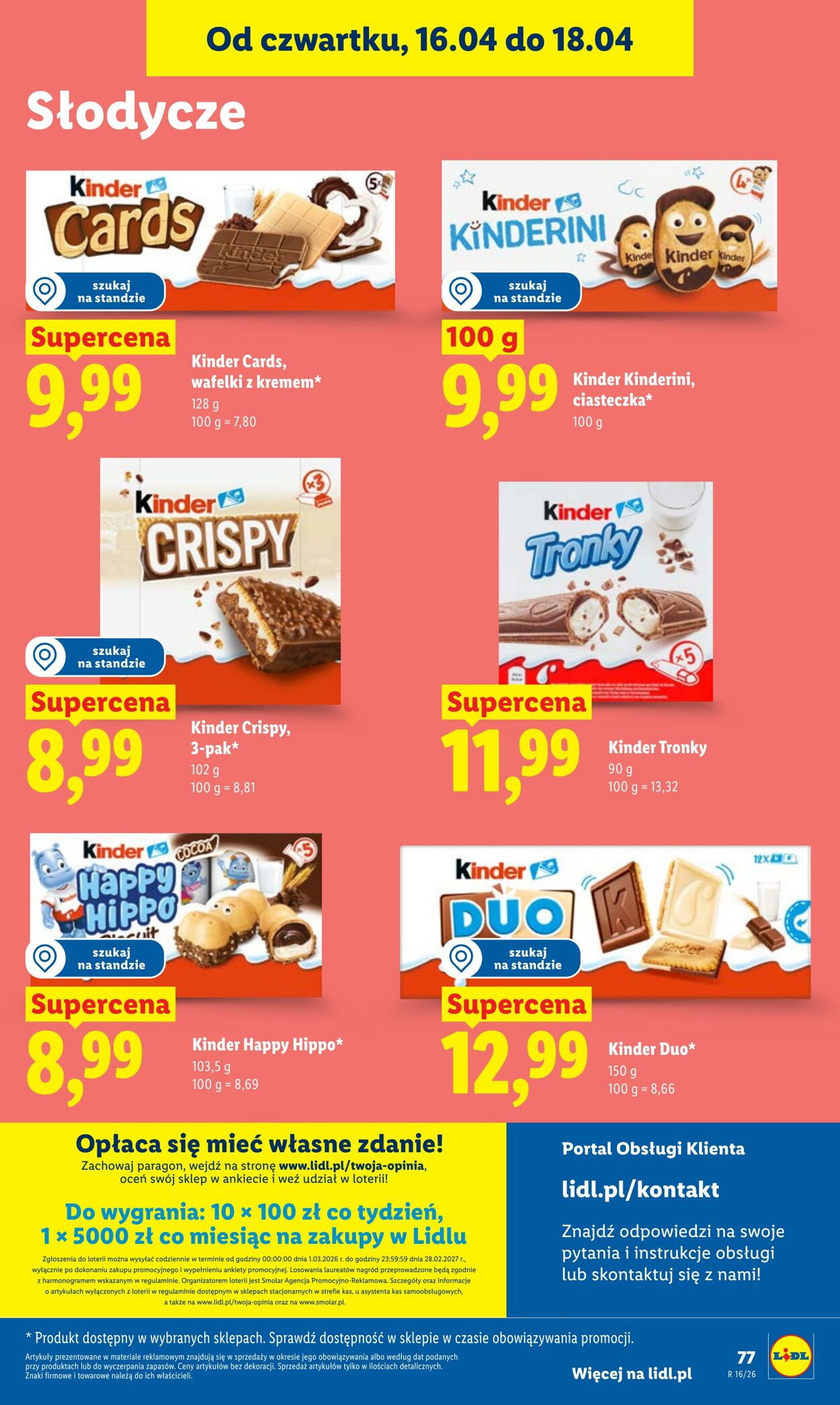 Gazetka Lidl 16.04.2026 - 18.04.2026