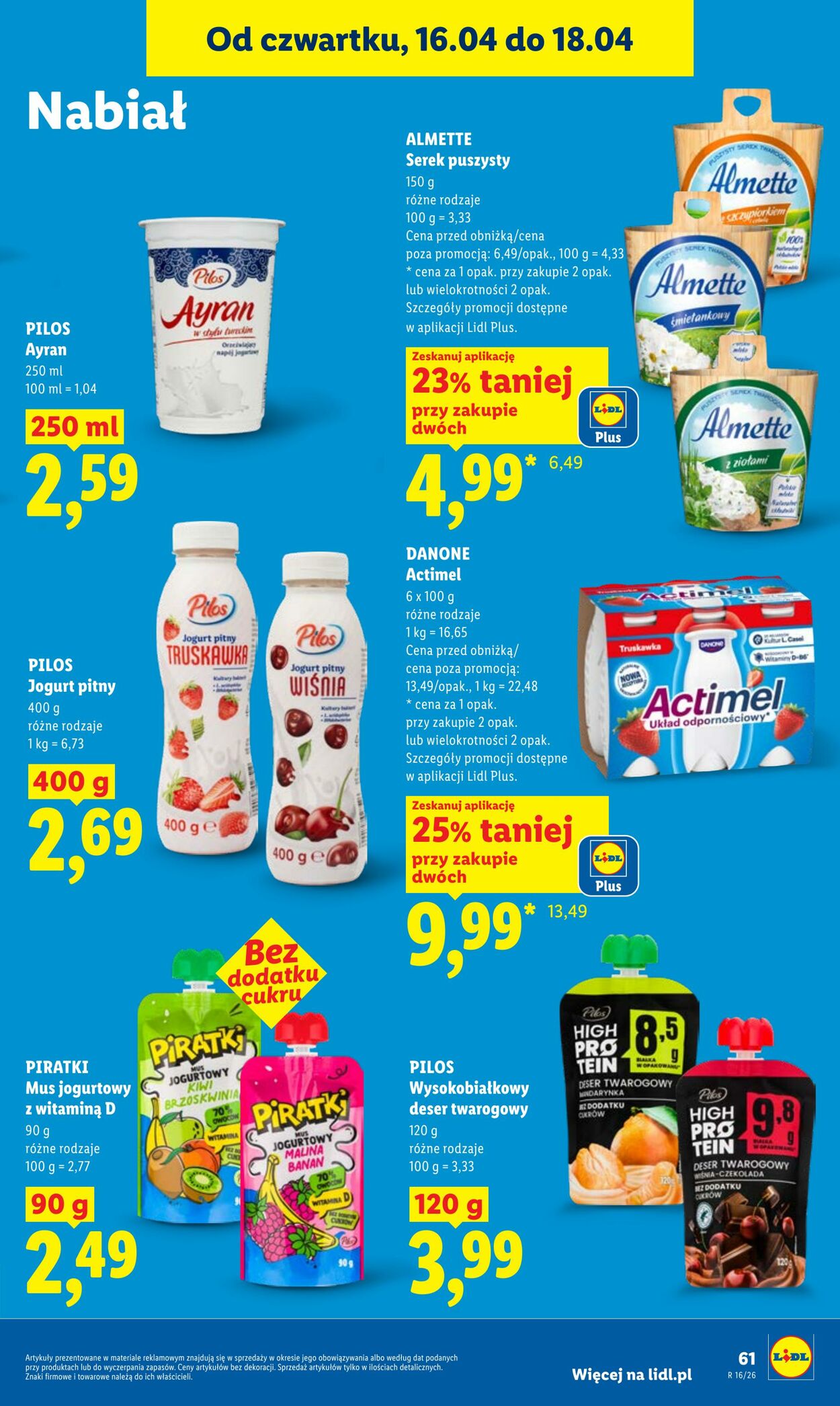 Gazetka Lidl 16.04.2026 - 18.04.2026