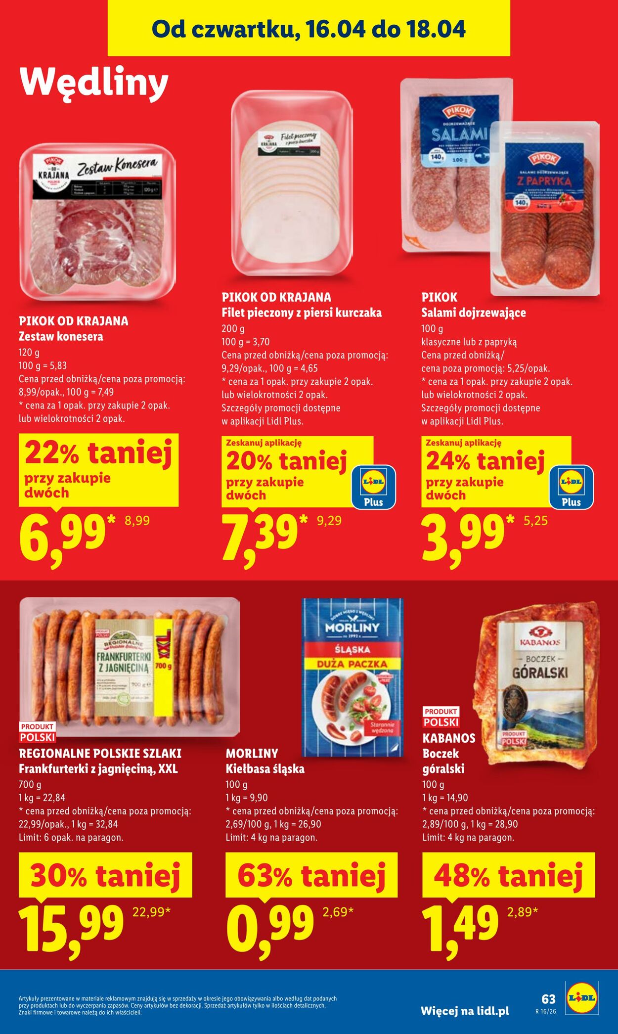 Gazetka Lidl 16.04.2026 - 18.04.2026
