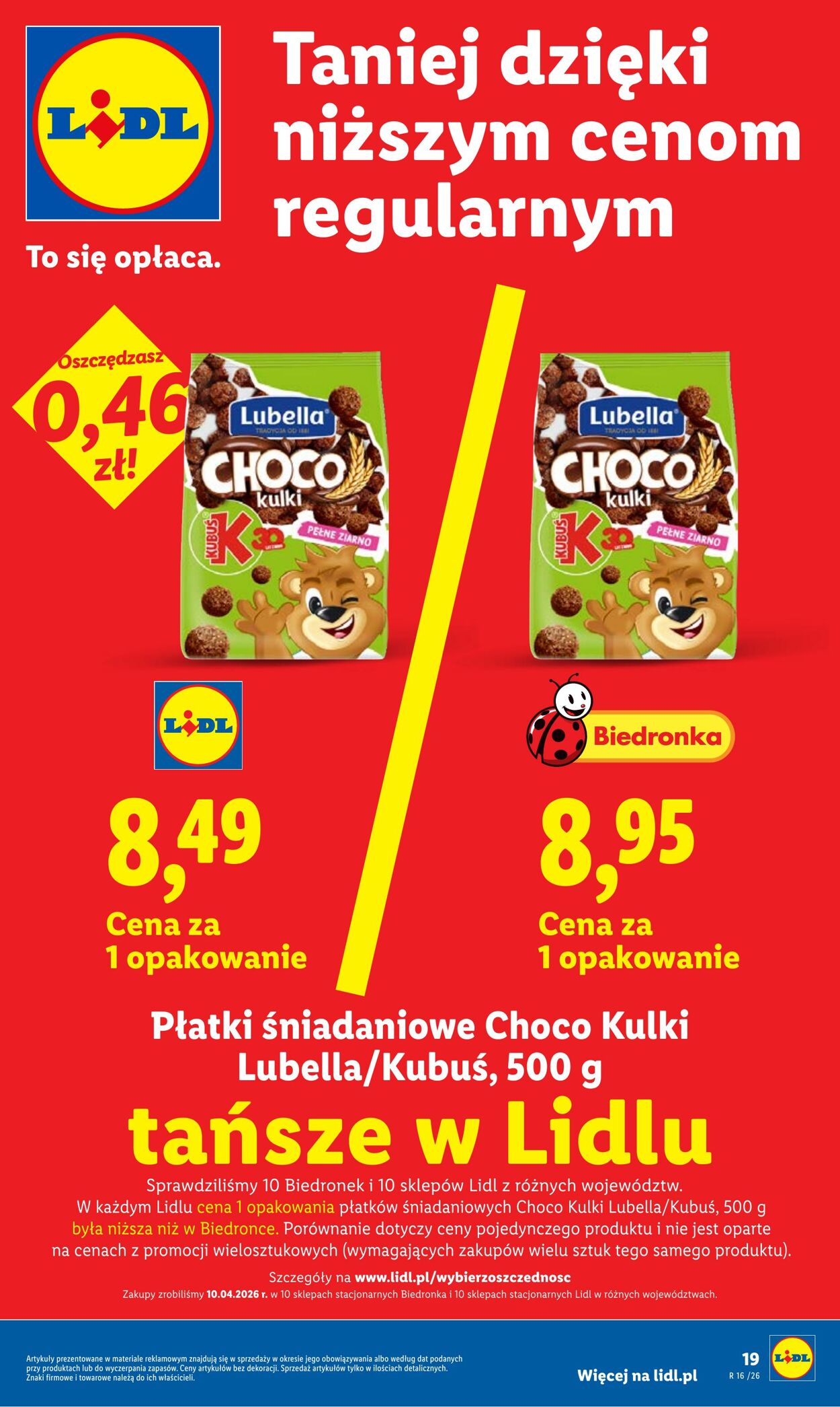 Gazetka Lidl 16.04.2026 - 18.04.2026