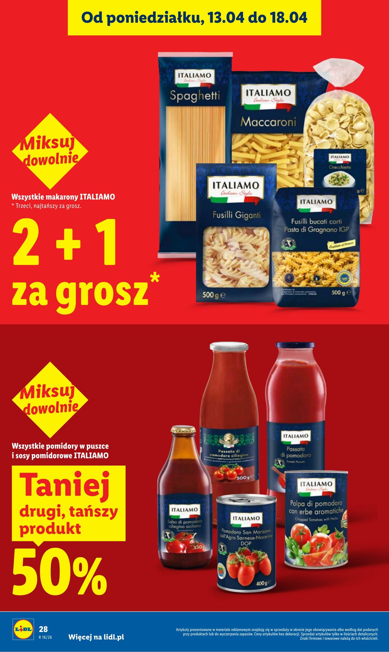 Gazetka Lidl 16.04.2026 - 18.04.2026