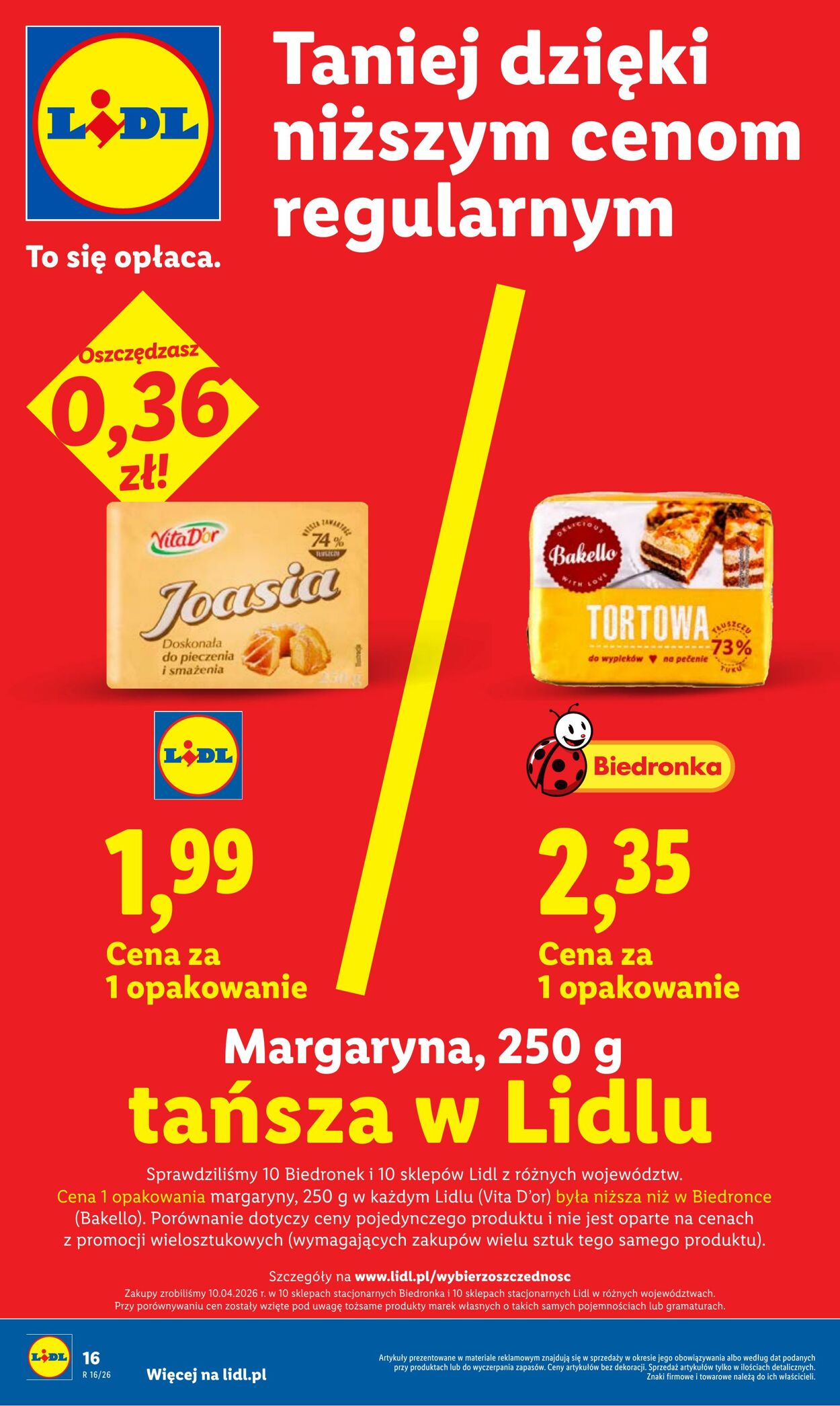 Gazetka Lidl 16.04.2026 - 18.04.2026