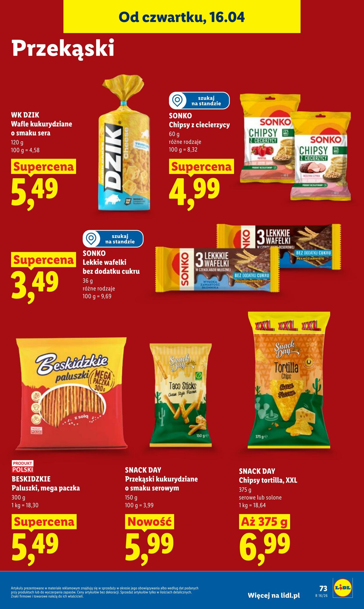 Gazetka Lidl 16.04.2026 - 18.04.2026