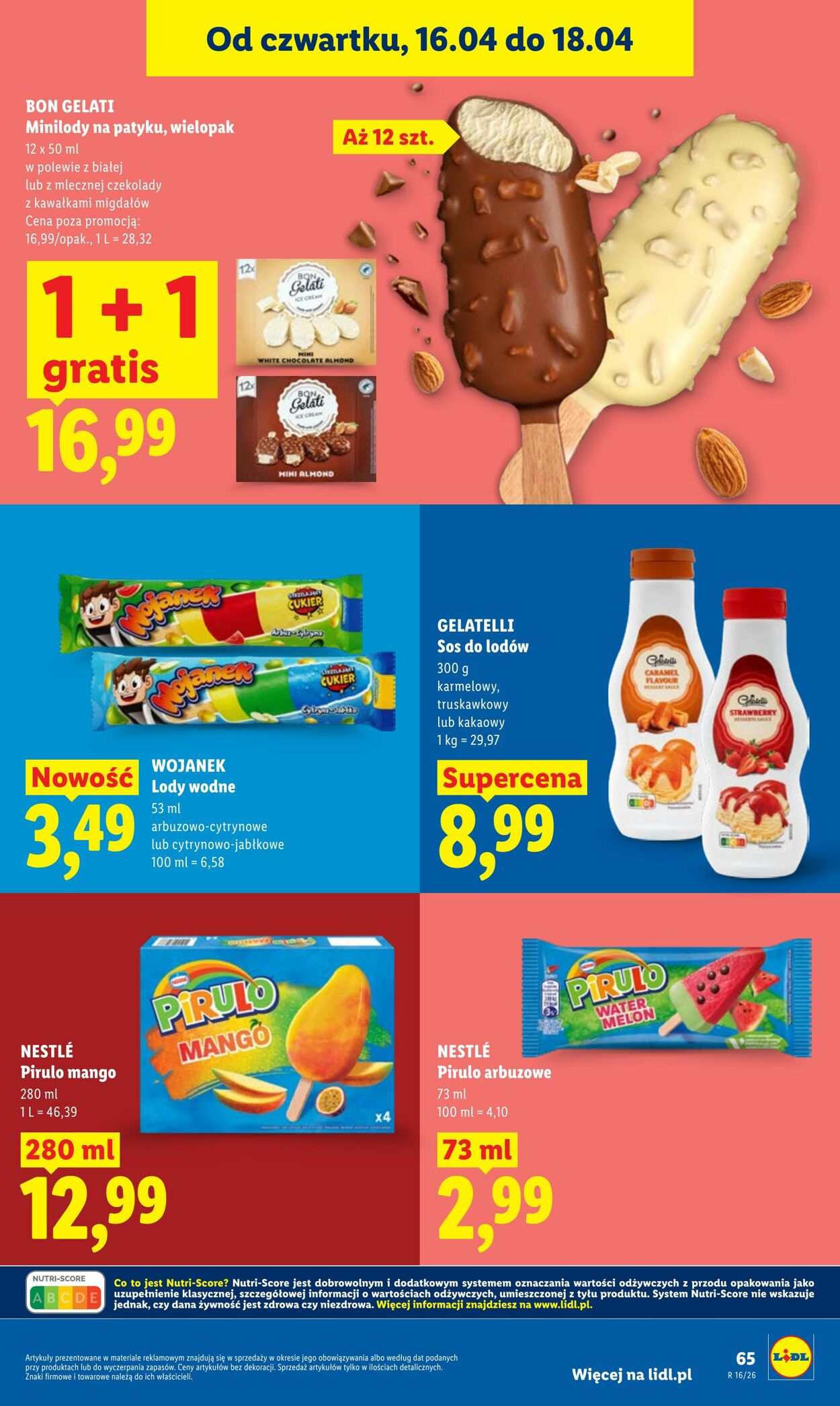 Gazetka Lidl 16.04.2026 - 18.04.2026