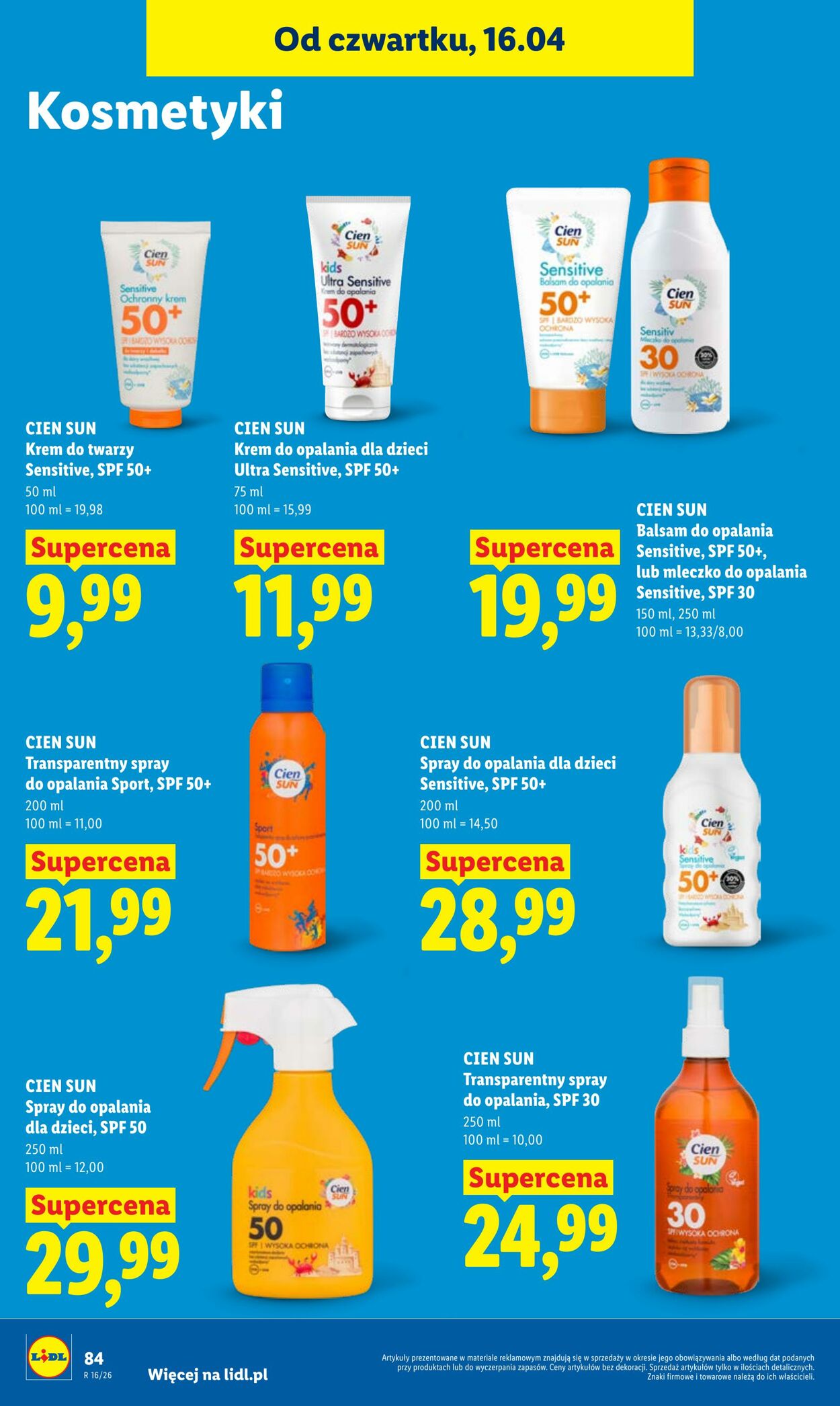 Gazetka Lidl 16.04.2026 - 18.04.2026