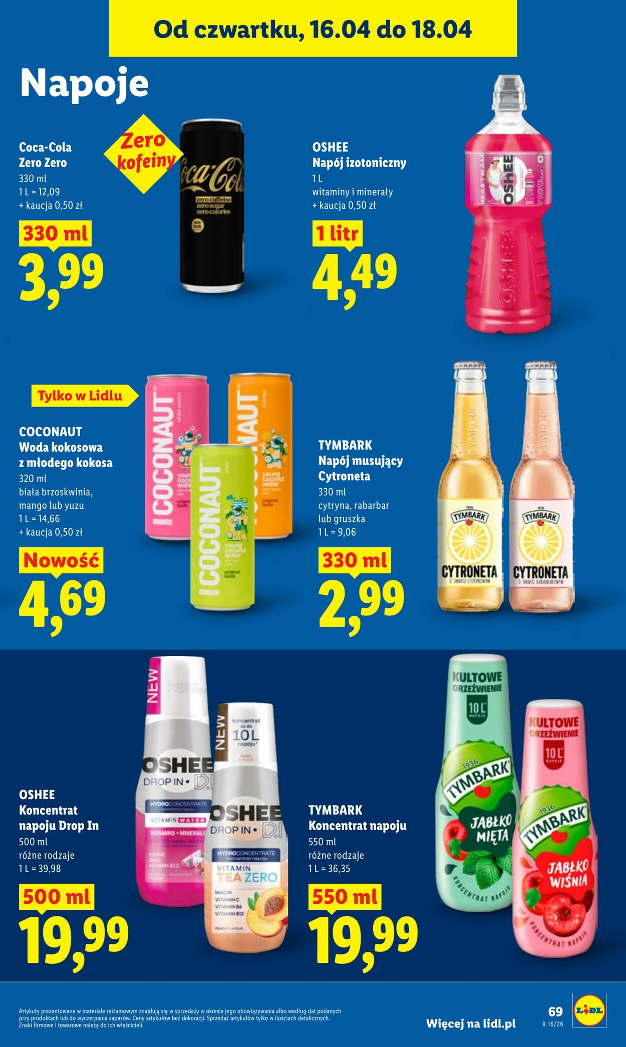 Gazetka Lidl 16.04.2026 - 18.04.2026