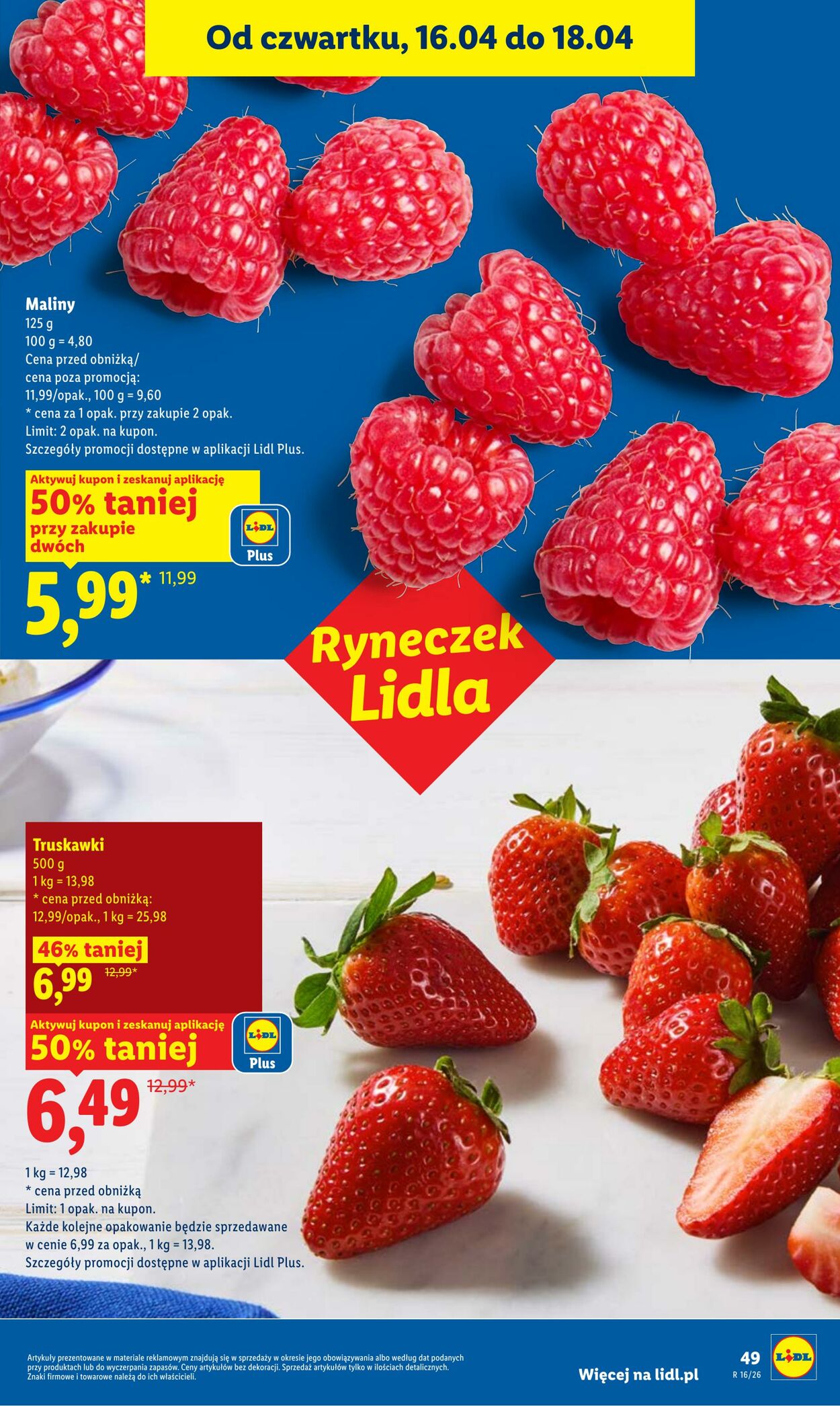 Gazetka Lidl 16.04.2026 - 18.04.2026