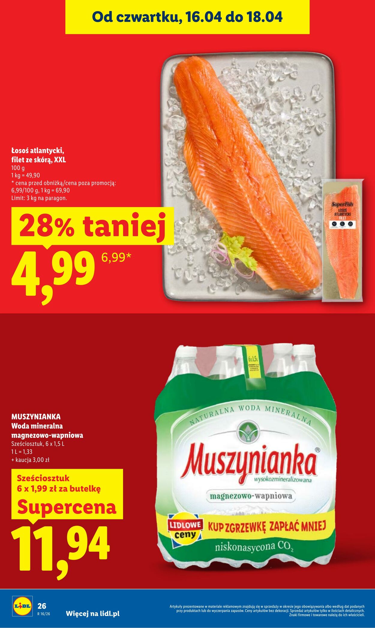 Gazetka Lidl 16.04.2026 - 18.04.2026