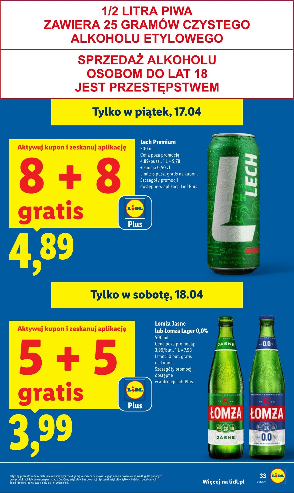Gazetka Lidl 16.04.2026 - 18.04.2026