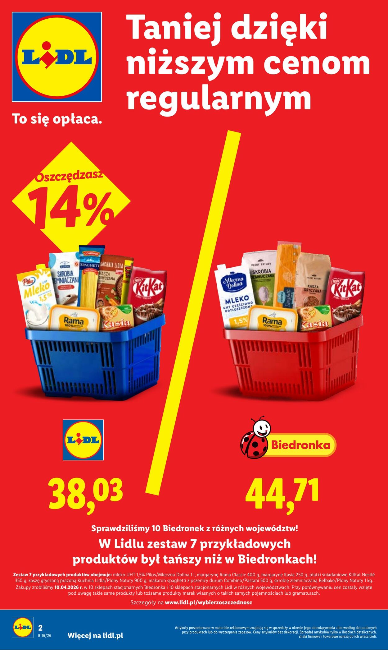 Gazetka Lidl 16.04.2026 - 18.04.2026