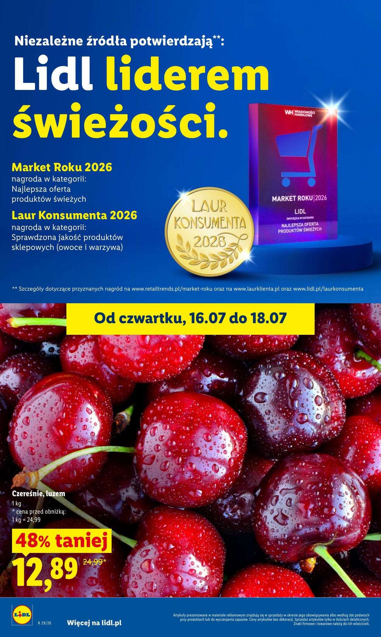 Gazetka Lidl 16.07.2026 - 18.07.2026