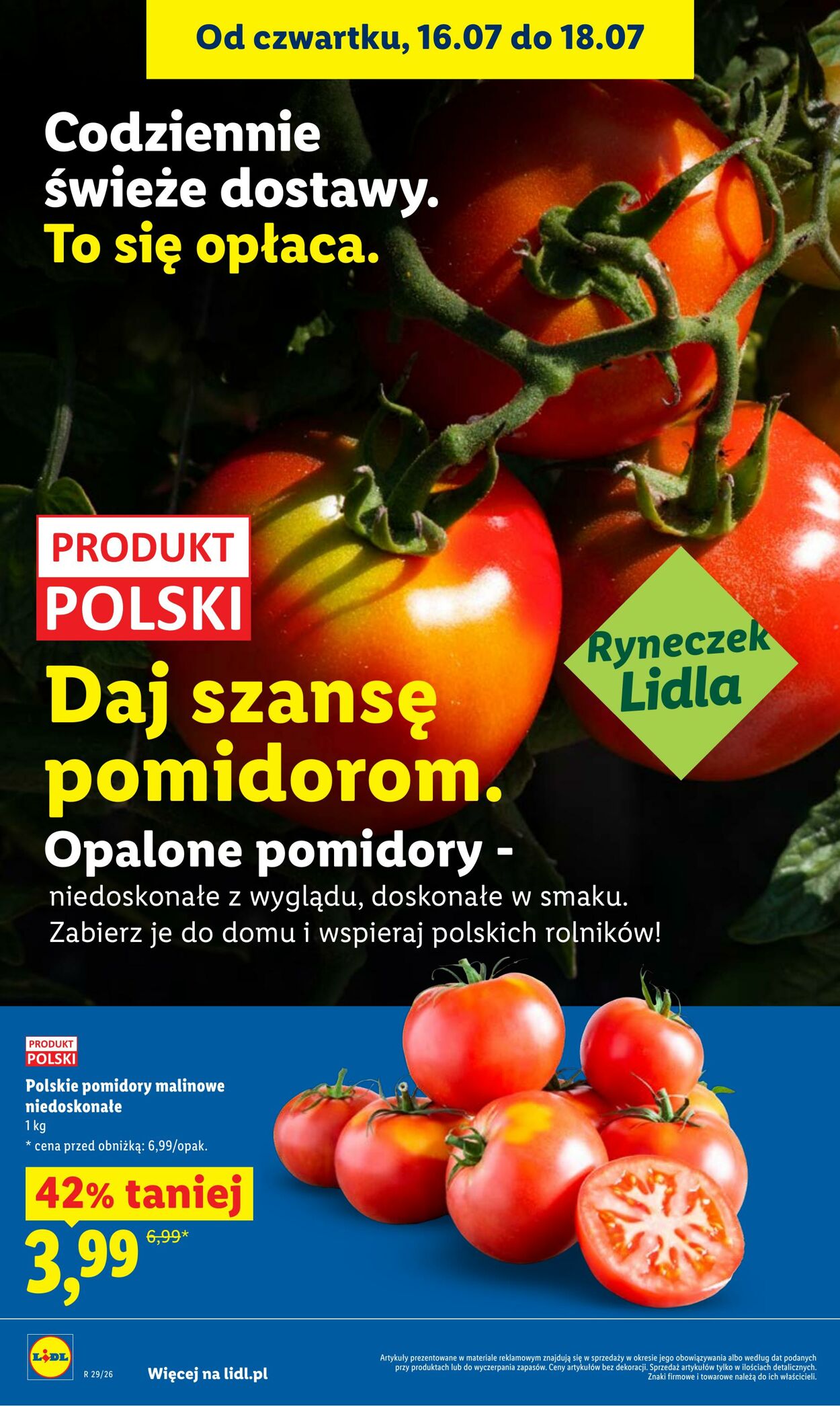 Gazetka Lidl 16.07.2026 - 18.07.2026