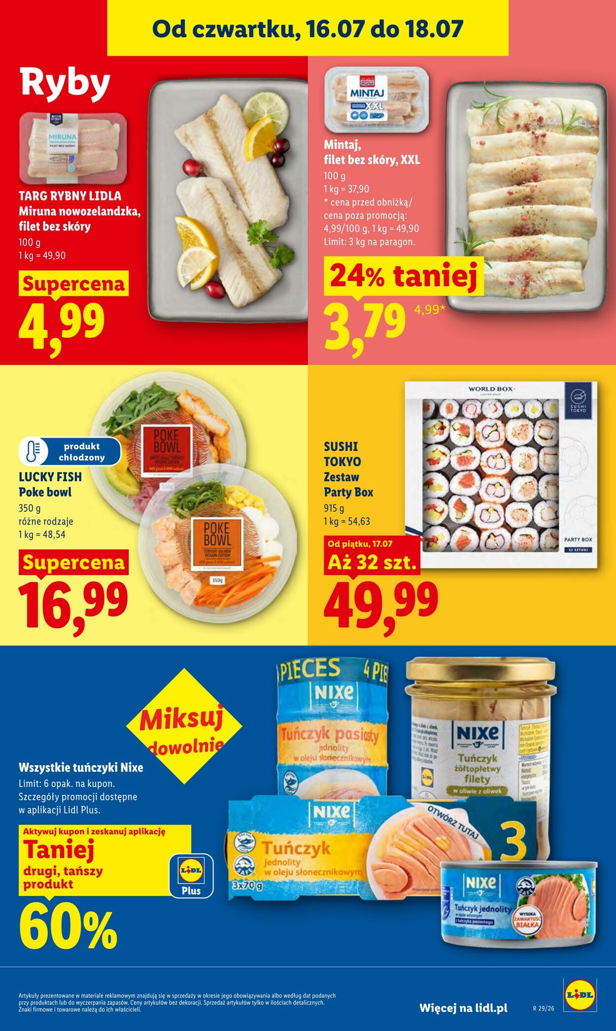Gazetka Lidl 16.07.2026 - 18.07.2026