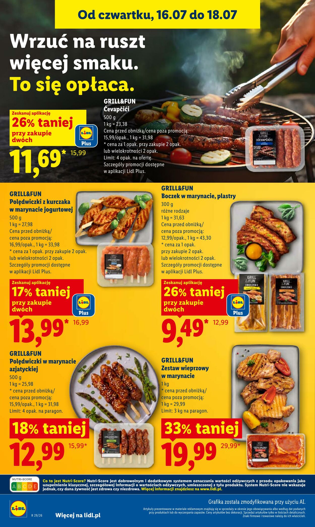 Gazetka Lidl 16.07.2026 - 18.07.2026